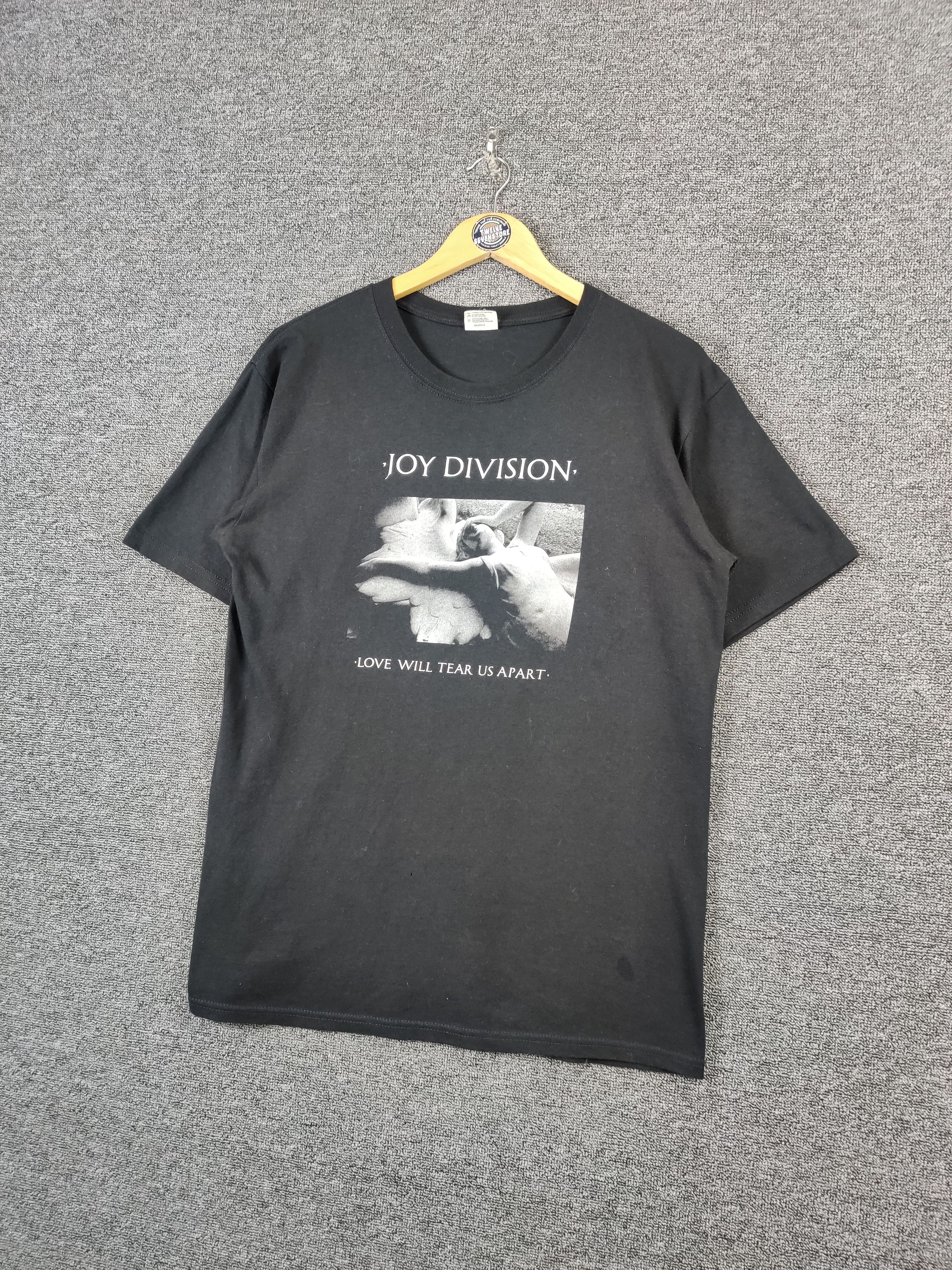 Band Tees Vintage Joy Division Love Will Tear Us Apart Tees Tshirts Size US L / EU 52-54 / 3 - 2 Thumbnail