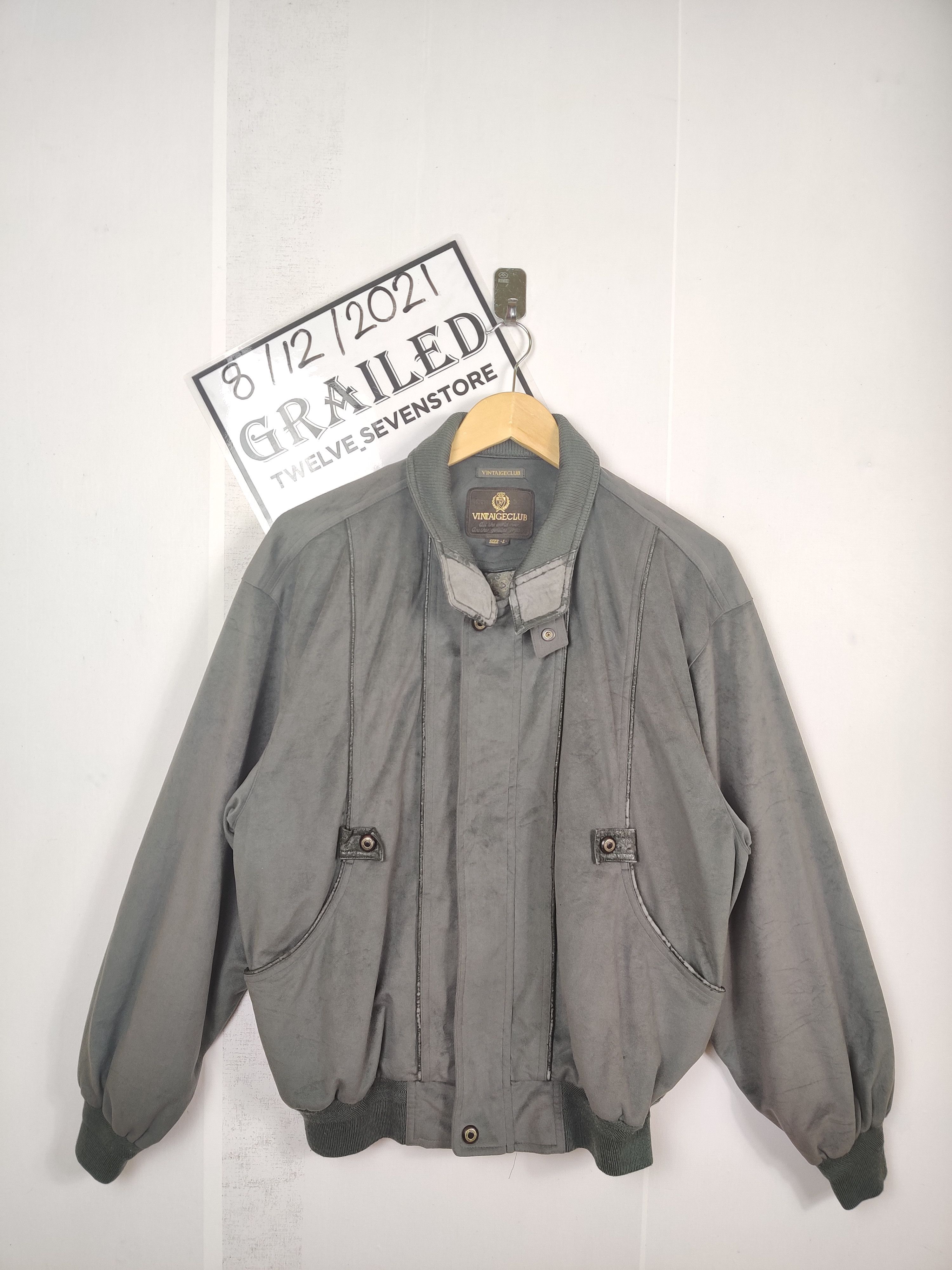Japanese Brand Vintage Japanese Brand Club Green Jacket Nice Design Size US L / EU 52-54 / 3 - 1 Thumbnail