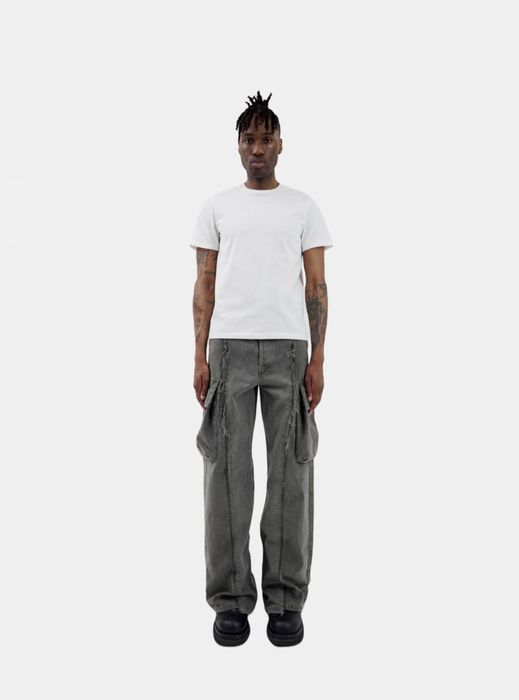 Vuja De THE “DIVISER” INSIDE-OUT DENIM CARGO PANTS | Grailed