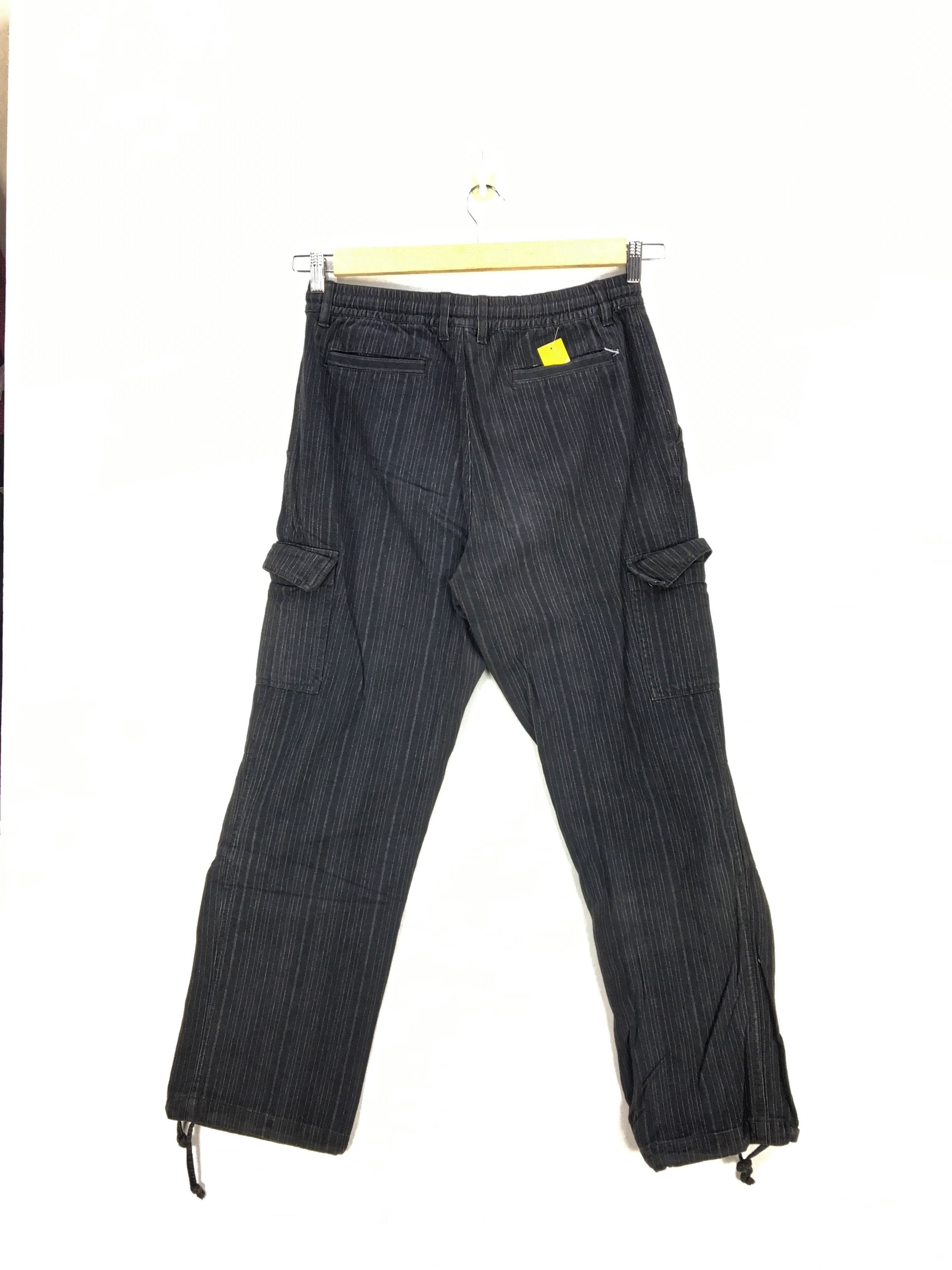 Japanese Brand × Vintage Virgin Voyage Japanese Hickory Cargo Pants Utility Pants Size US 32 / EU 48 - 2 Thumbnail