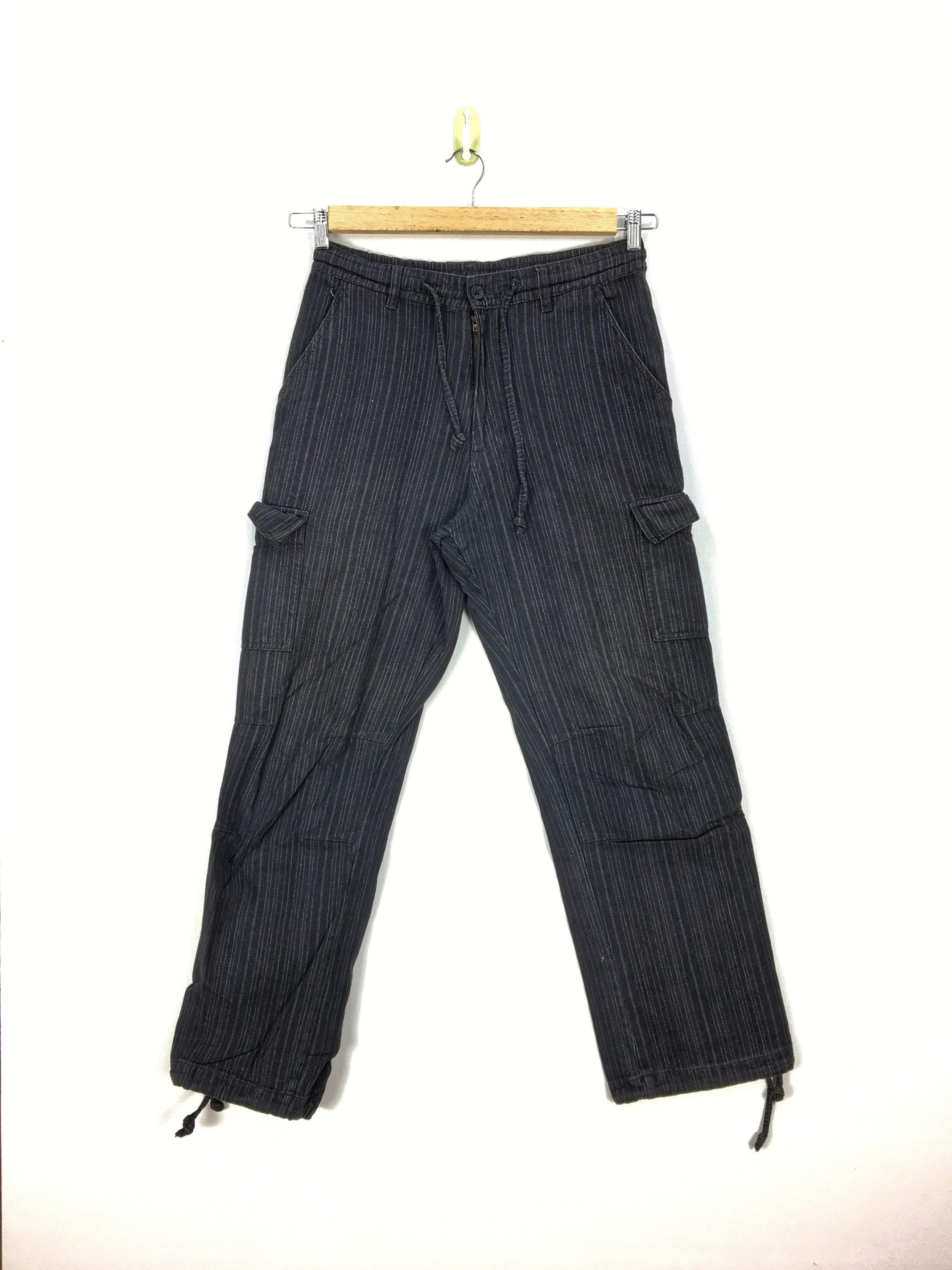Japanese Brand × Vintage Virgin Voyage Japanese Hickory Cargo Pants Utility Pants Size US 32 / EU 48 - 1 Thumbnail