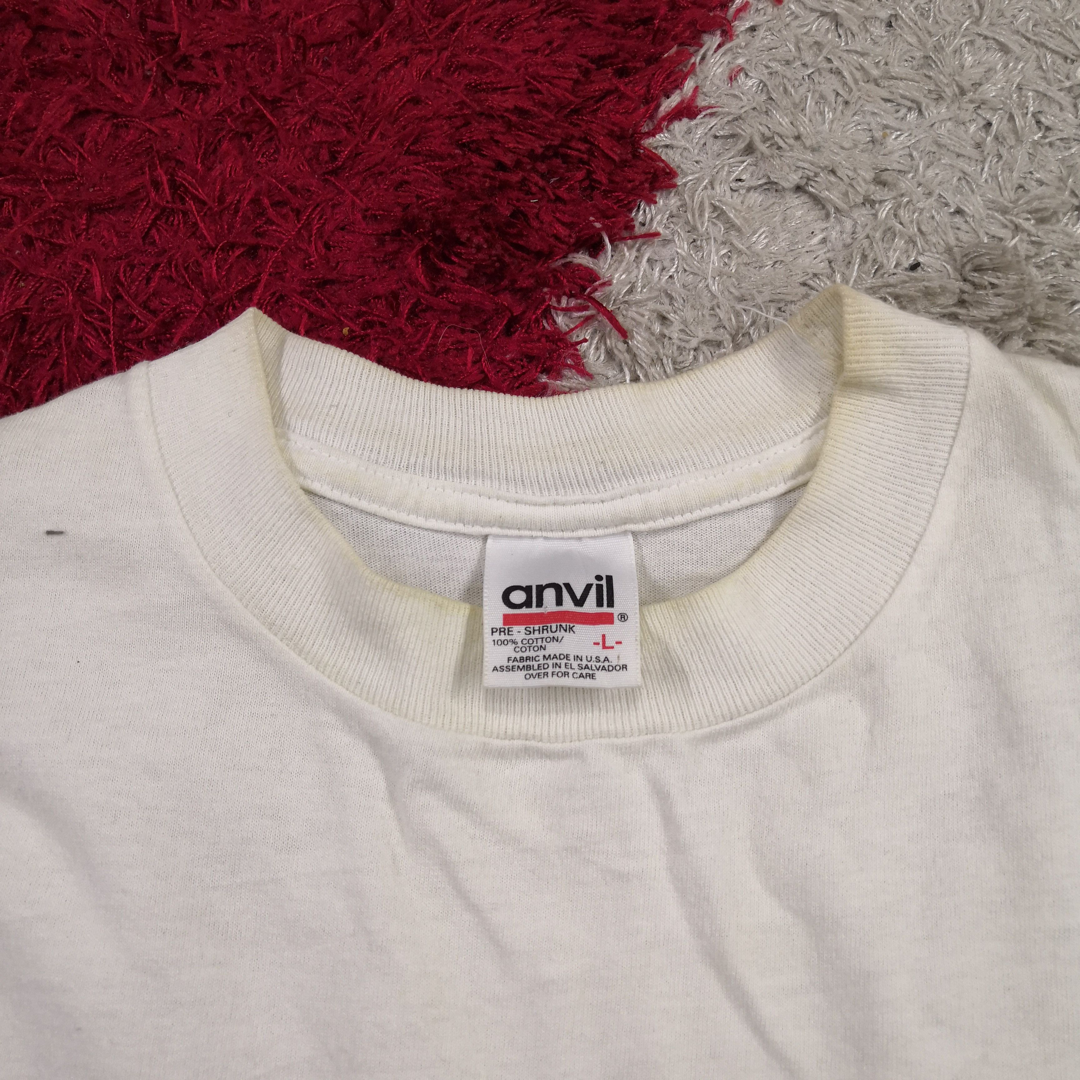 Anvil Vintage 90's JFA 1996 T-Shirt Japanese Football Tees Size US L / EU 52-54 / 3 - 7 Thumbnail
