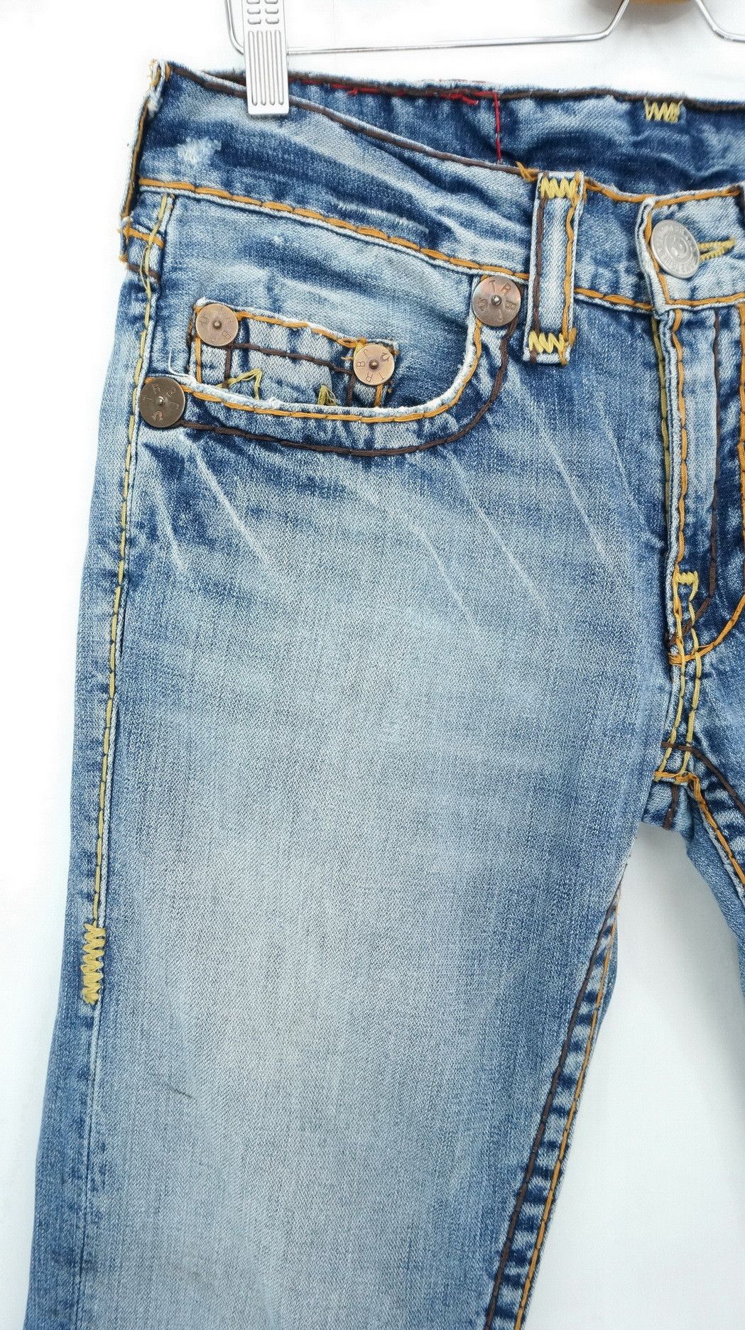 True Religion Dope 🔥 TRUE RELIGION Bobby Super T Jeans Size US 32 / EU 48 - 6 Thumbnail