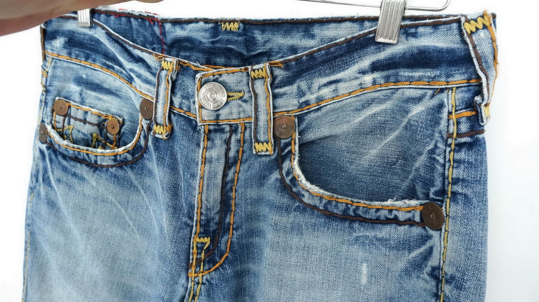 True Religion Dope 🔥 TRUE RELIGION Bobby Super T Jeans Size US 32 / EU 48 - 8 Thumbnail