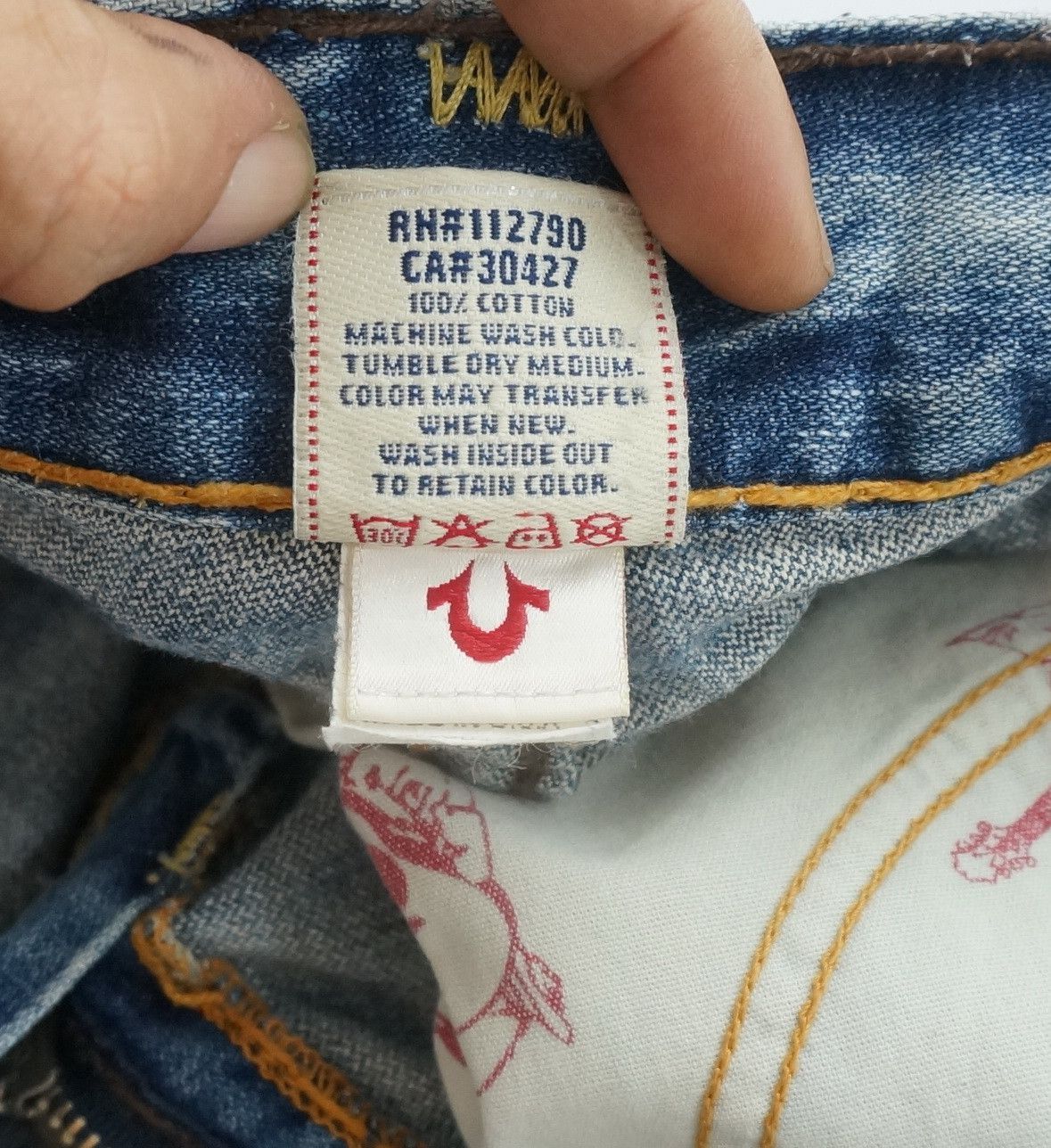 True Religion Dope 🔥 TRUE RELIGION Bobby Super T Jeans Size US 32 / EU 48 - 17 Thumbnail