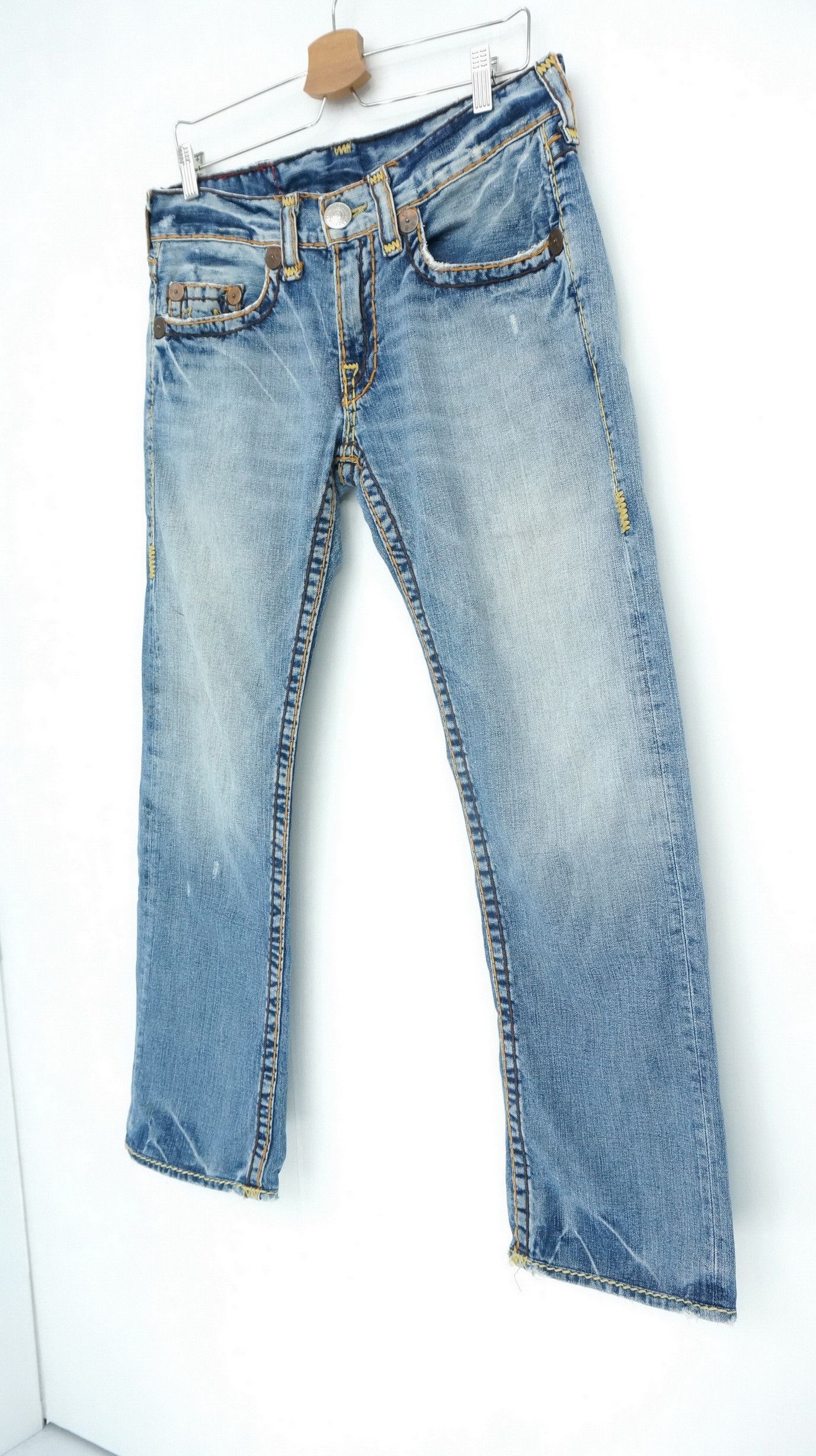True Religion Dope 🔥 TRUE RELIGION Bobby Super T Jeans Size US 32 / EU 48 - 4 Thumbnail