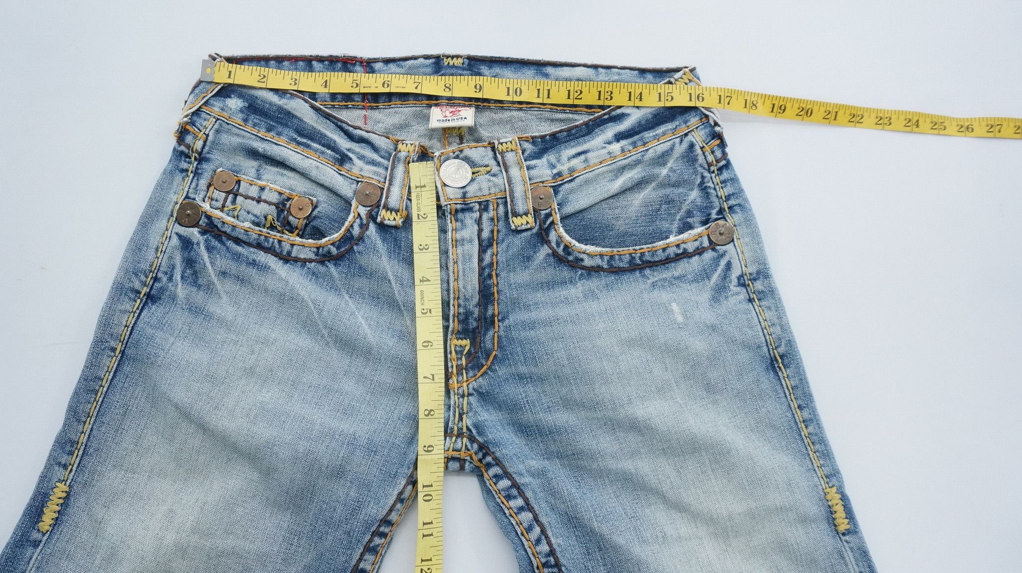 True Religion Dope 🔥 TRUE RELIGION Bobby Super T Jeans Size US 32 / EU 48 - 10 Thumbnail