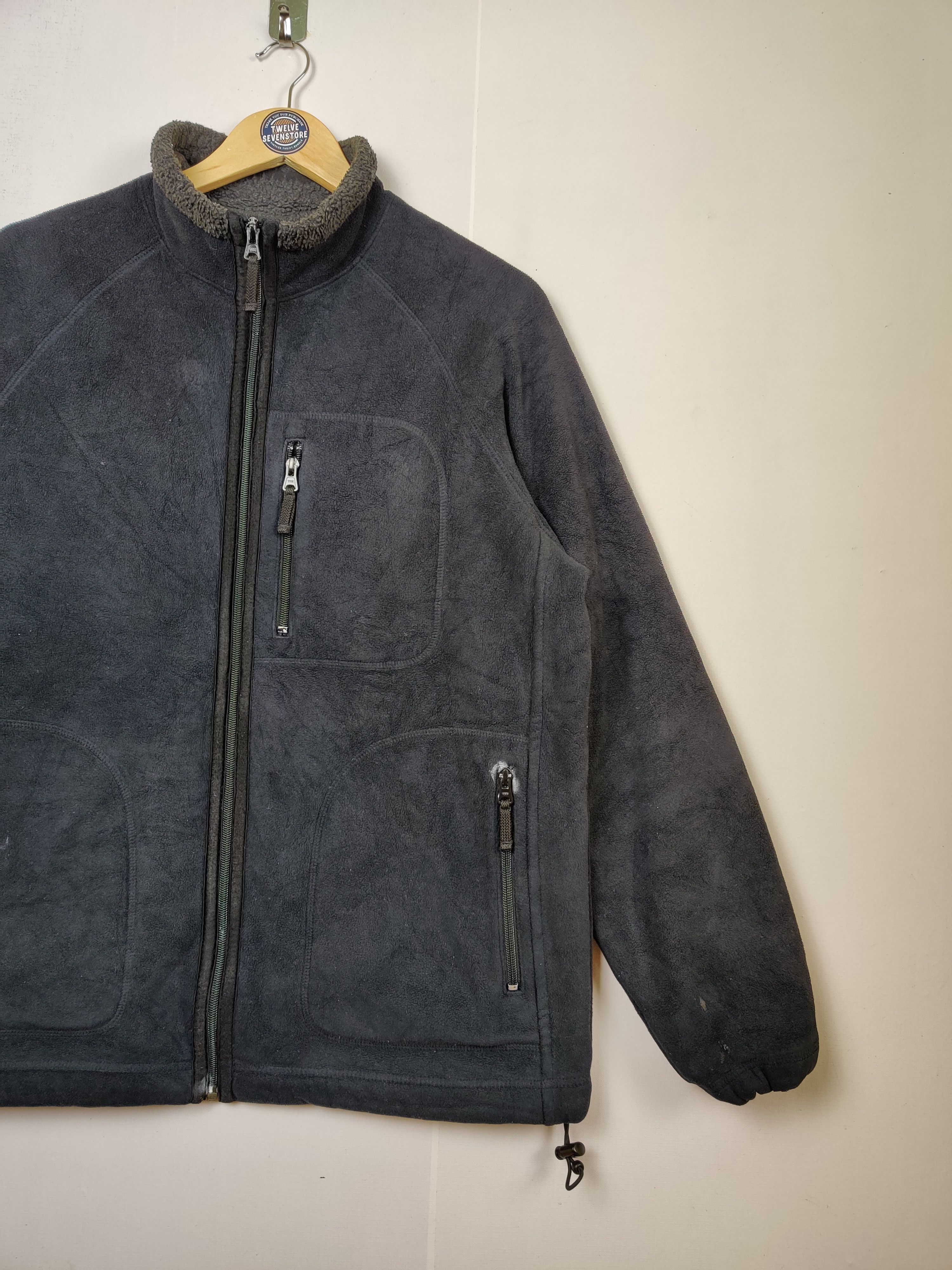 Uniqlo Vintage Uniqlo Sherpa Fleece Zipper Jacket Size US L / EU 52-54 / 3 - 4 Thumbnail