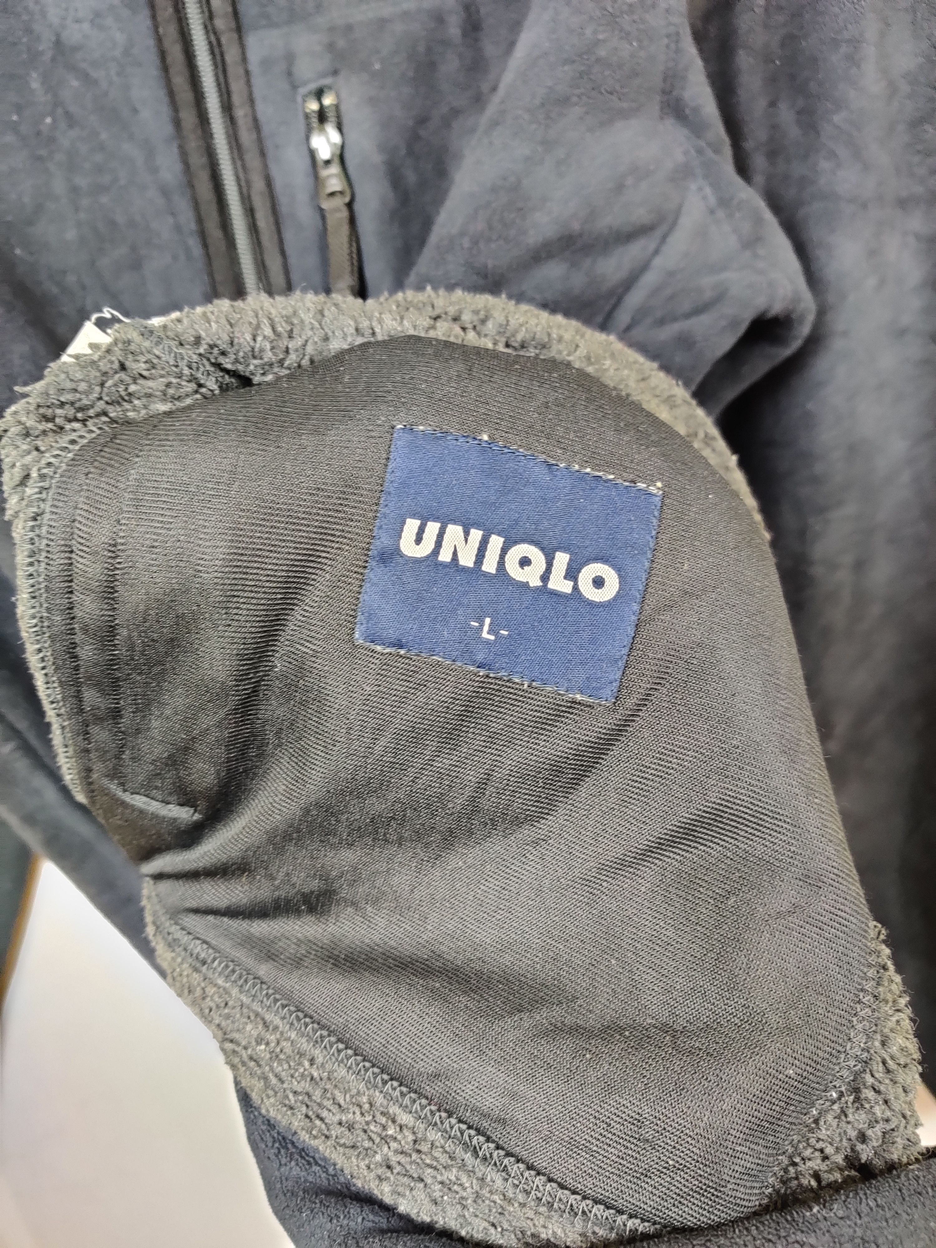 Uniqlo Vintage Uniqlo Sherpa Fleece Zipper Jacket Size US L / EU 52-54 / 3 - 6 Thumbnail