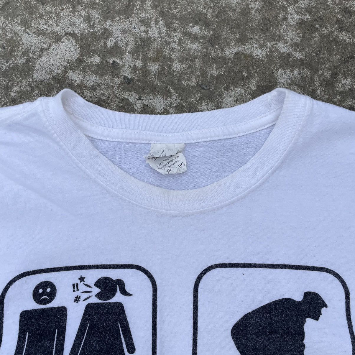 Vintage Vintage T-shirts Joke Humor 90s Y2K Style Streetwear Size US XL / EU 56 / 4 - 3 Thumbnail