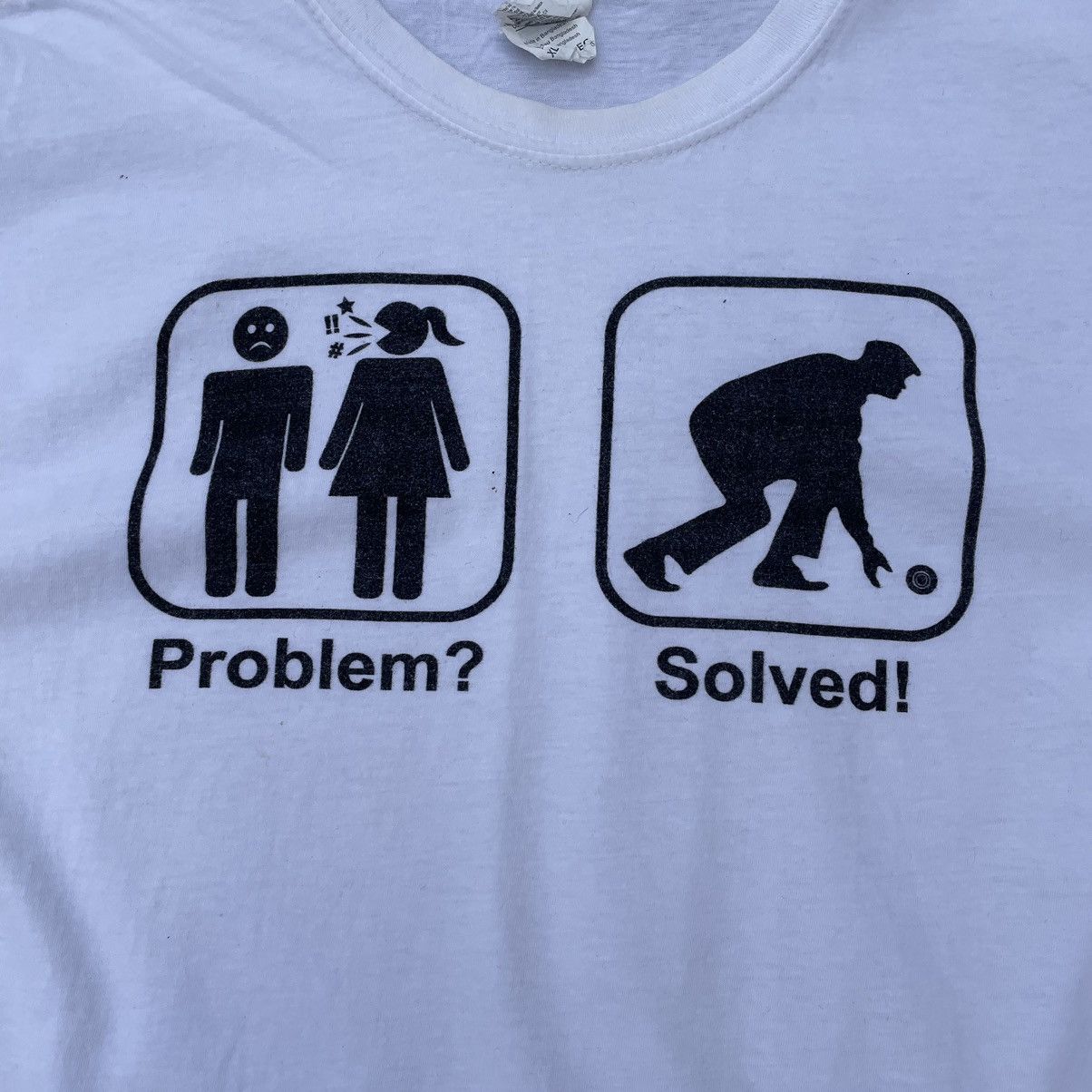 Vintage Vintage T-shirts Joke Humor 90s Y2K Style Streetwear Size US XL / EU 56 / 4 - 6 Thumbnail