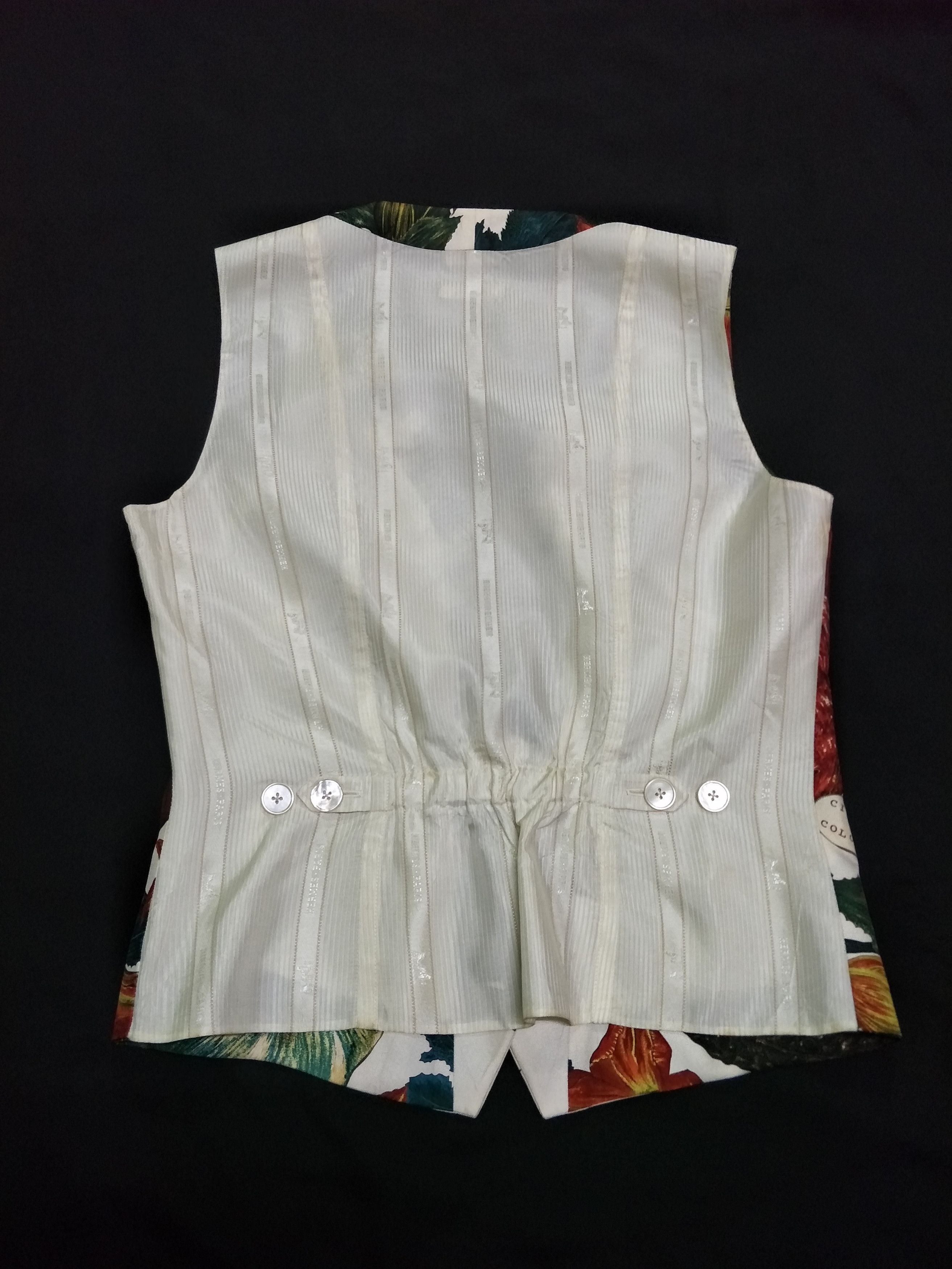 Hermes Hermes by Maison Margiela Silk Waistcoat Vintage Size US S / EU 44-46 / 1 - 2 Thumbnail