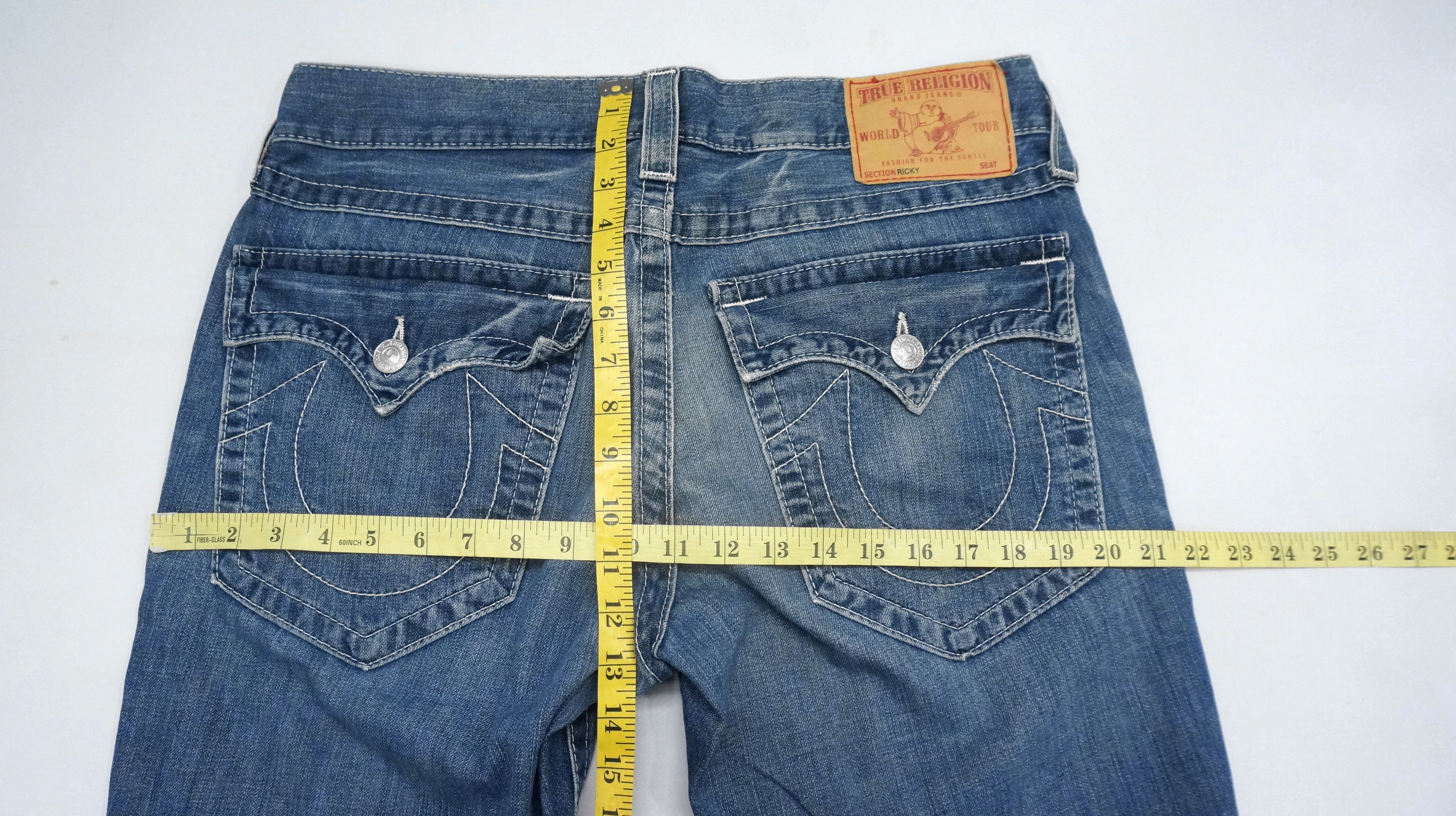 Levi's Vintage Clothing × True Religion × Vintage Vintage 🔥 TRUE RELIGION RICKY Jeans Size US 33 - 14 Thumbnail
