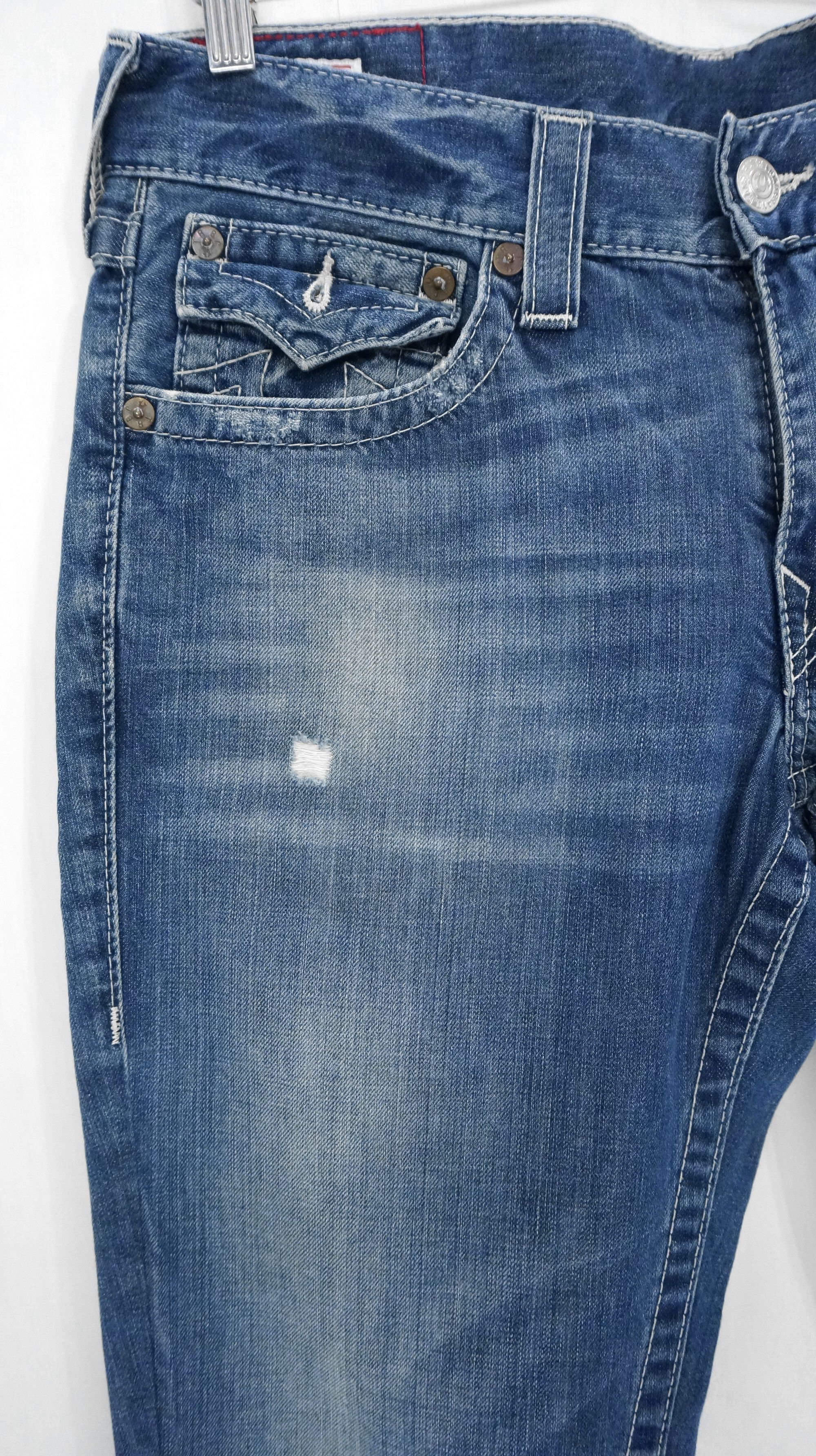 Levi's Vintage Clothing × True Religion × Vintage Vintage 🔥 TRUE RELIGION RICKY Jeans Size US 33 - 4 Thumbnail