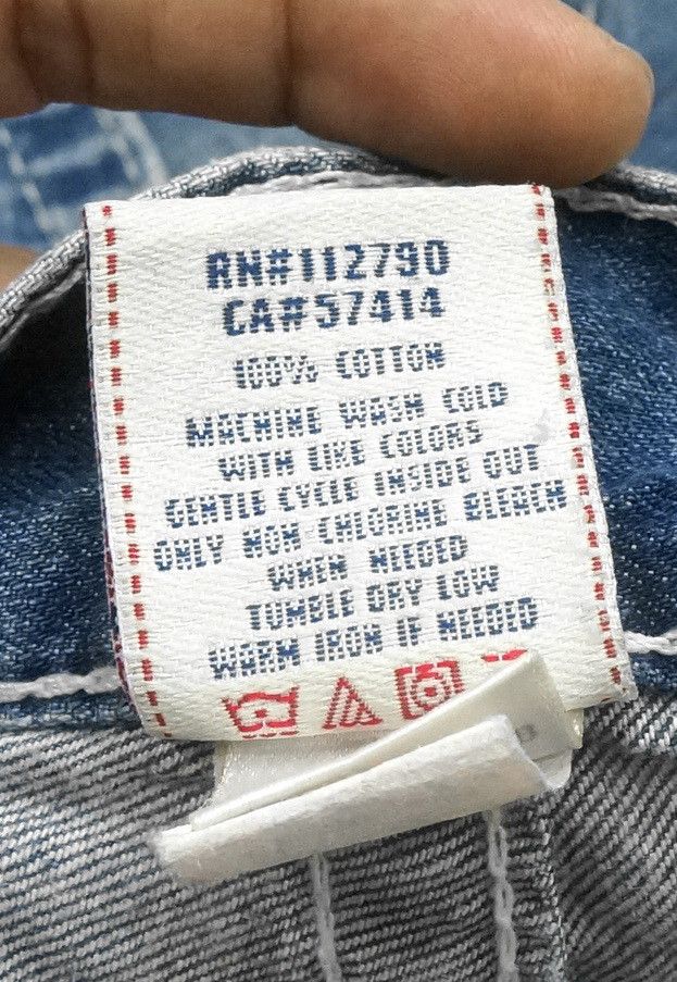 Levi's Vintage Clothing × True Religion × Vintage Vintage 🔥 TRUE RELIGION RICKY Jeans Size US 33 - 19 Thumbnail