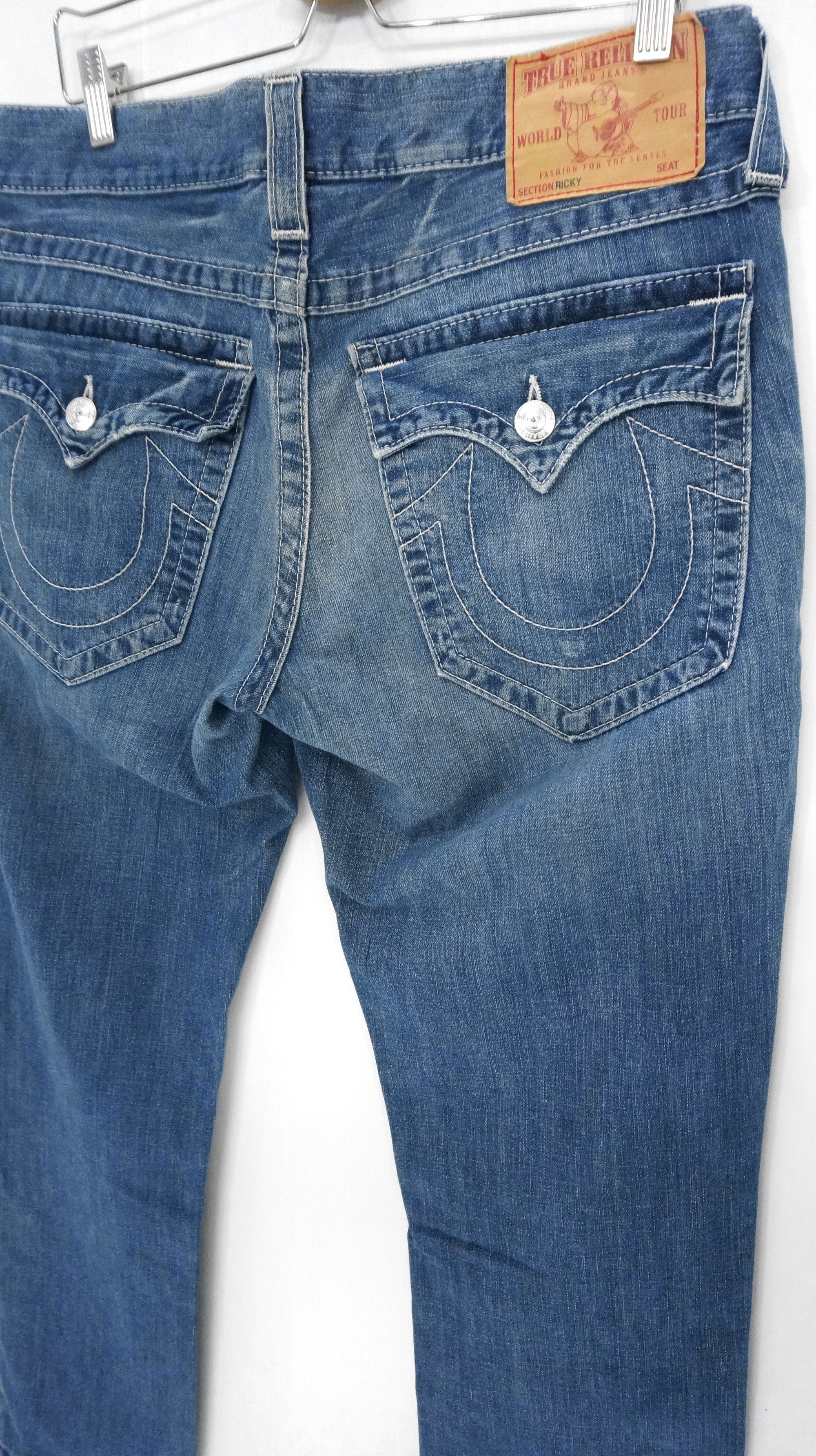 Levi's Vintage Clothing × True Religion × Vintage Vintage 🔥 TRUE RELIGION RICKY Jeans Size US 33 - 3 Thumbnail