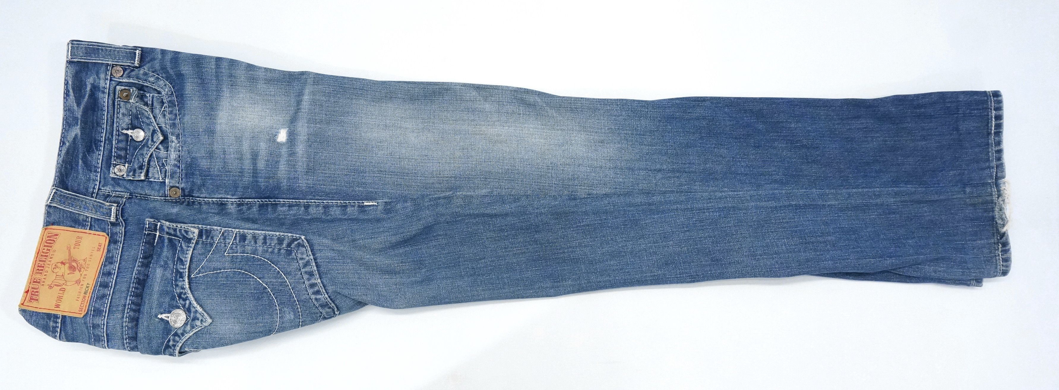 Levi's Vintage Clothing × True Religion × Vintage Vintage 🔥 TRUE RELIGION RICKY Jeans Size US 33 - 9 Thumbnail