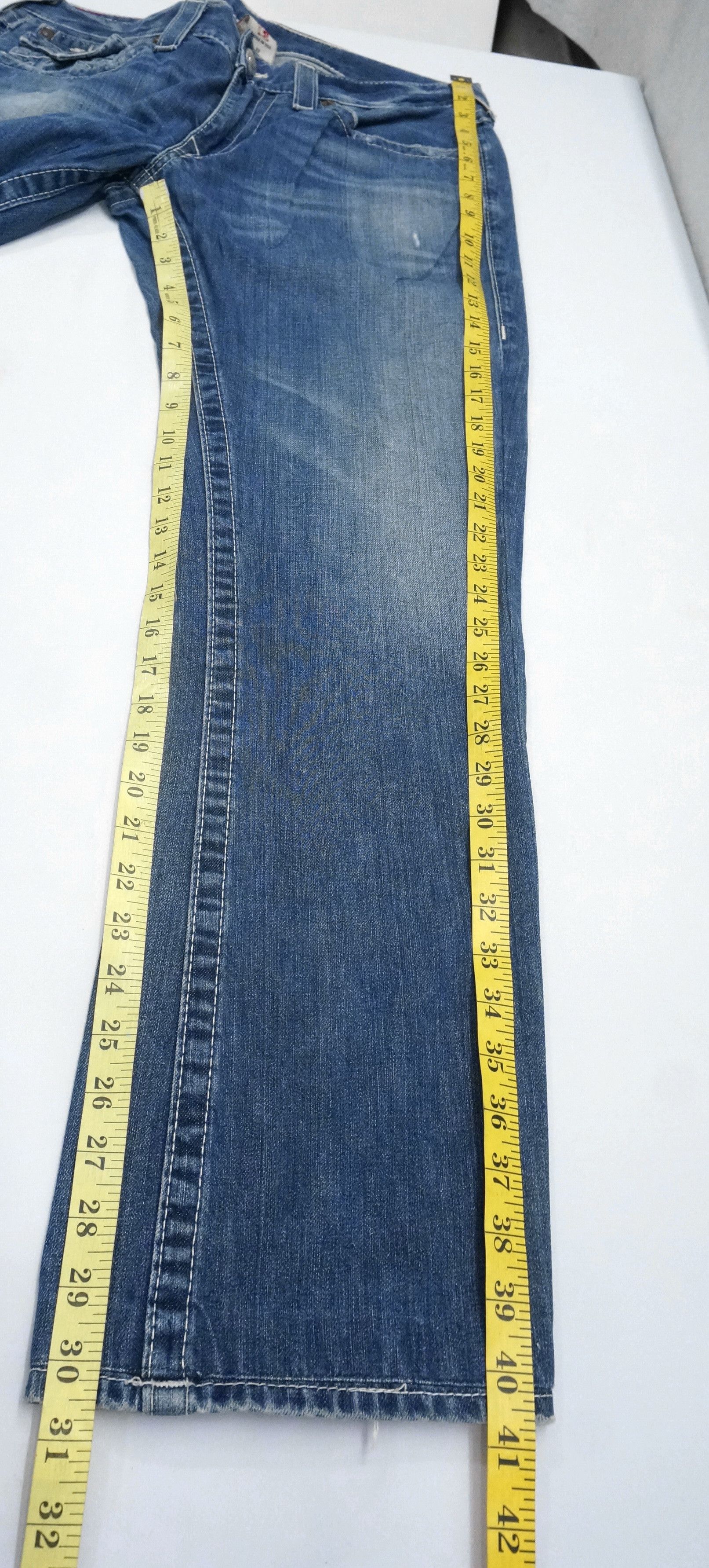 Levi's Vintage Clothing × True Religion × Vintage Vintage 🔥 TRUE RELIGION RICKY Jeans Size US 33 - 12 Thumbnail
