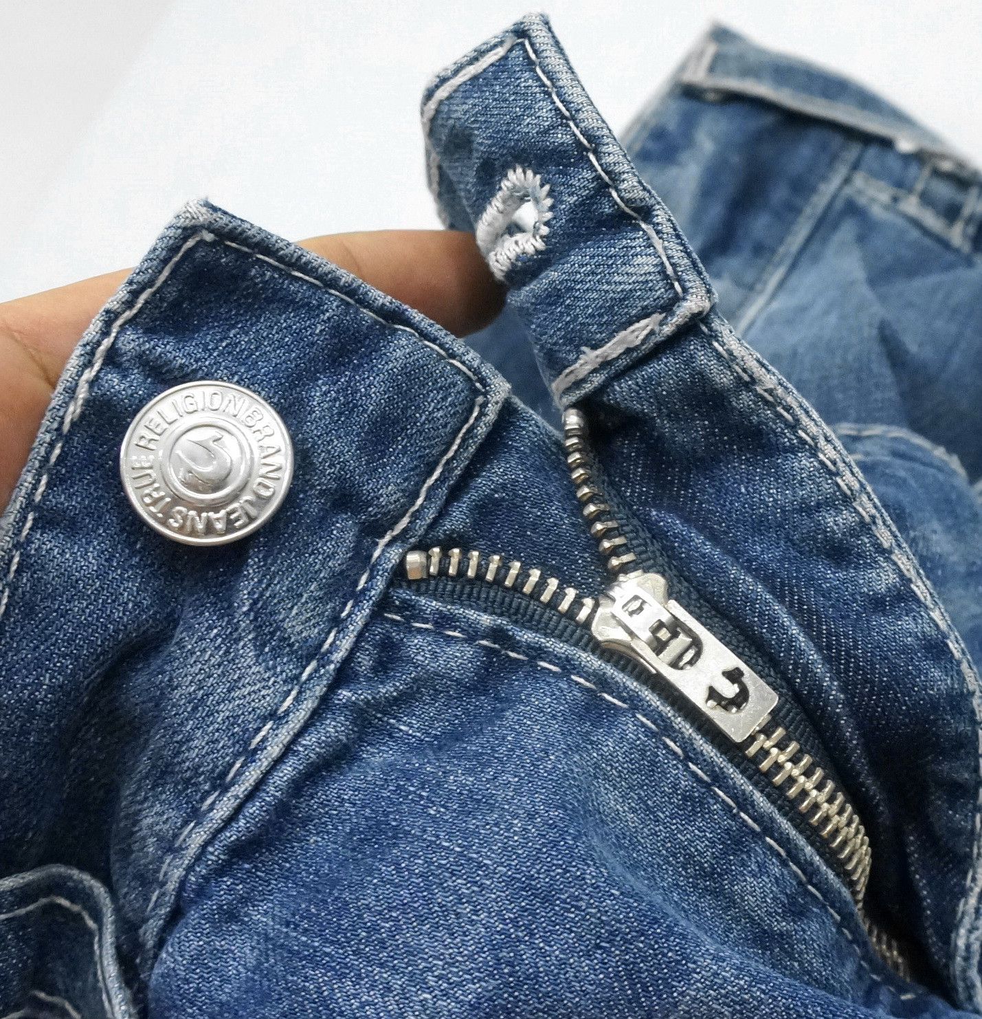 Levi's Vintage Clothing × True Religion × Vintage Vintage 🔥 TRUE RELIGION RICKY Jeans Size US 33 - 15 Thumbnail