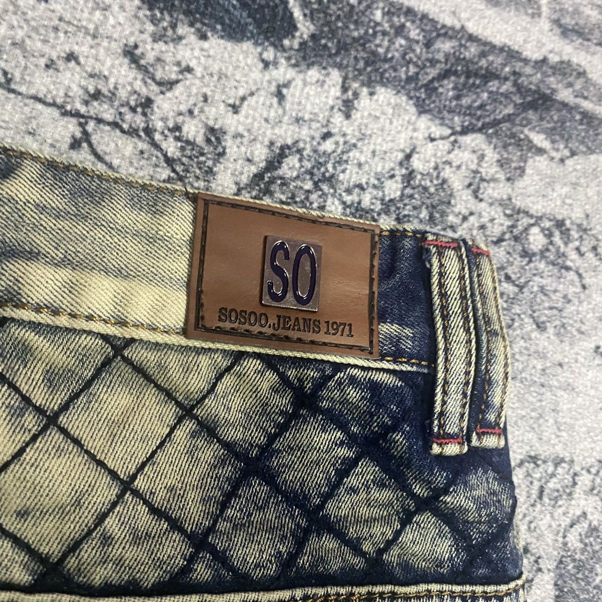 If Six Was Nine × Japanese Brand × Vintage Vintage Japan Designer Sousou Multi Plaid Biker Jeans Size US 31 - 12 Thumbnail