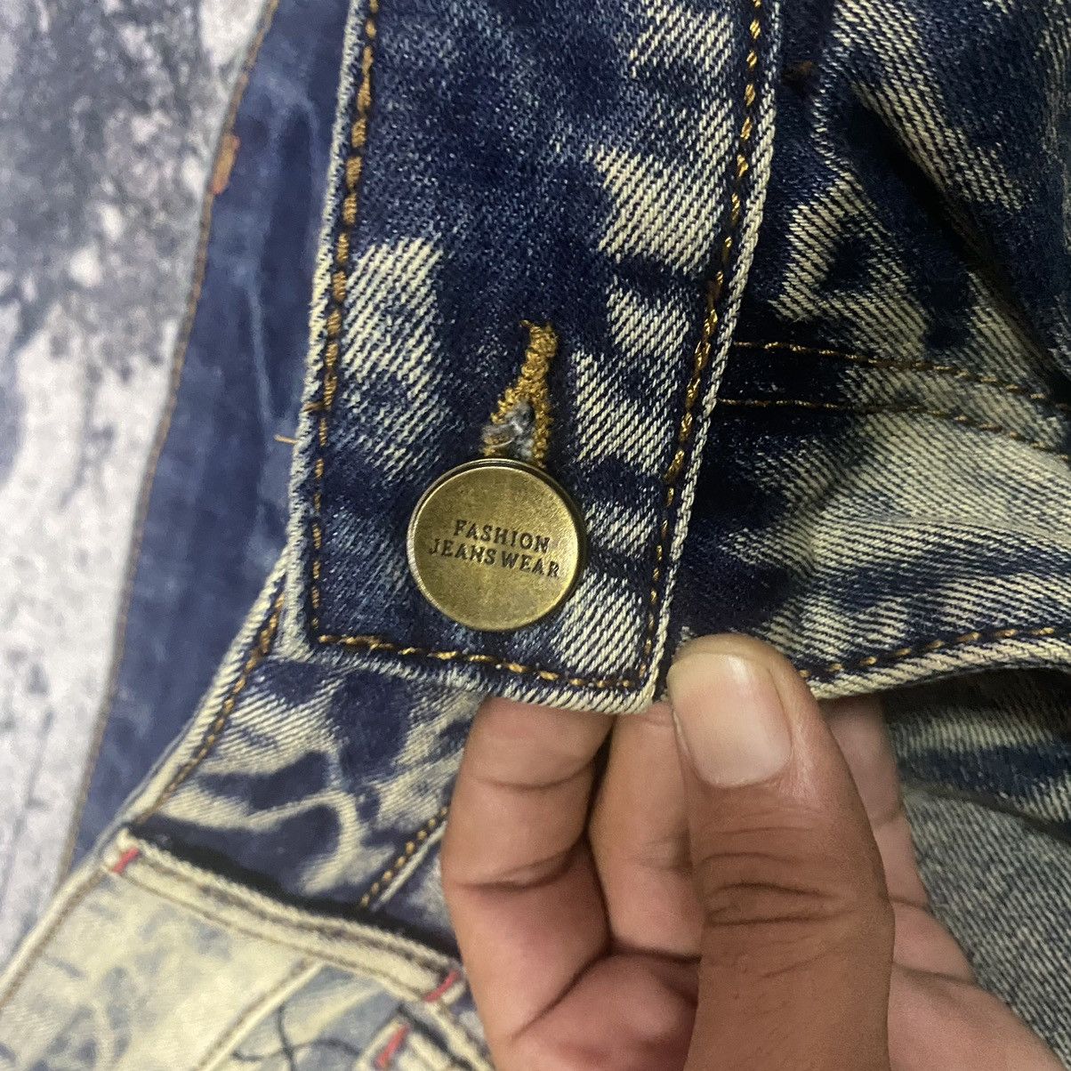 If Six Was Nine × Japanese Brand × Vintage Vintage Japan Designer Sousou Multi Plaid Biker Jeans Size US 31 - 9 Thumbnail