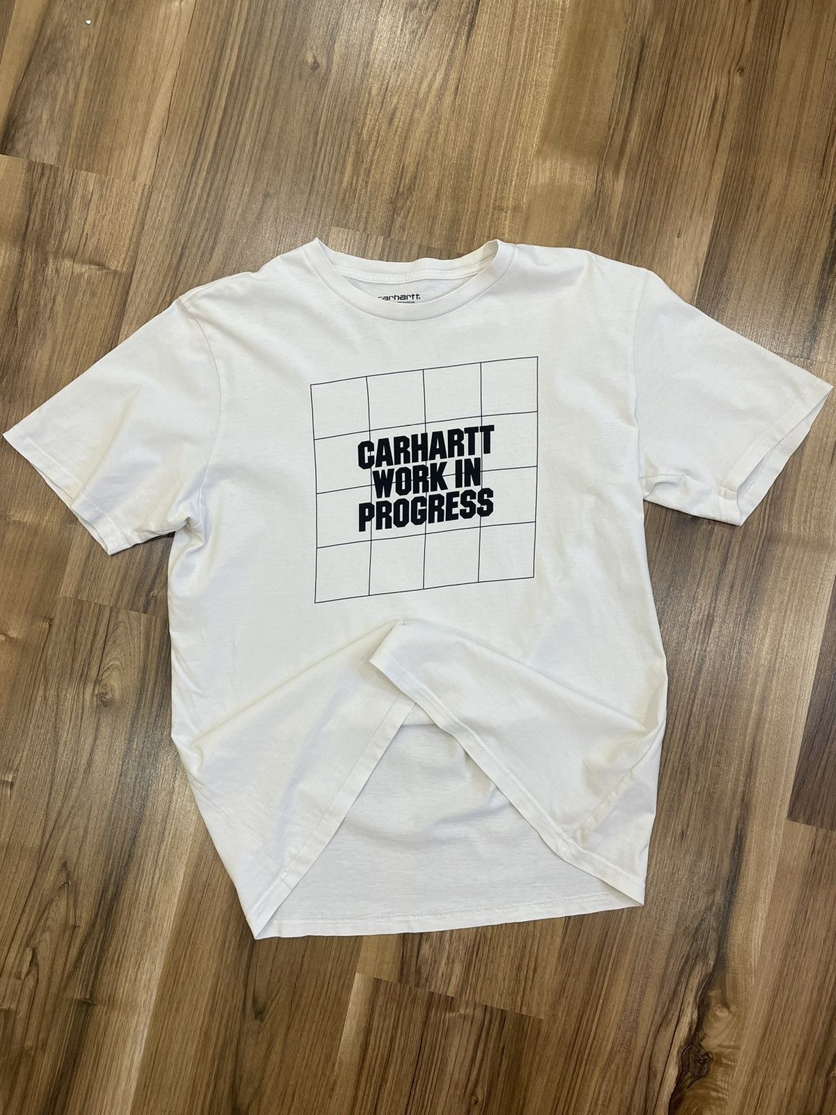 Carhartt Luxury Carhartt T-shirts Vintage Big Logo Carhartt Work In Size US L / EU 52-54 / 3 - 2 Thumbnail