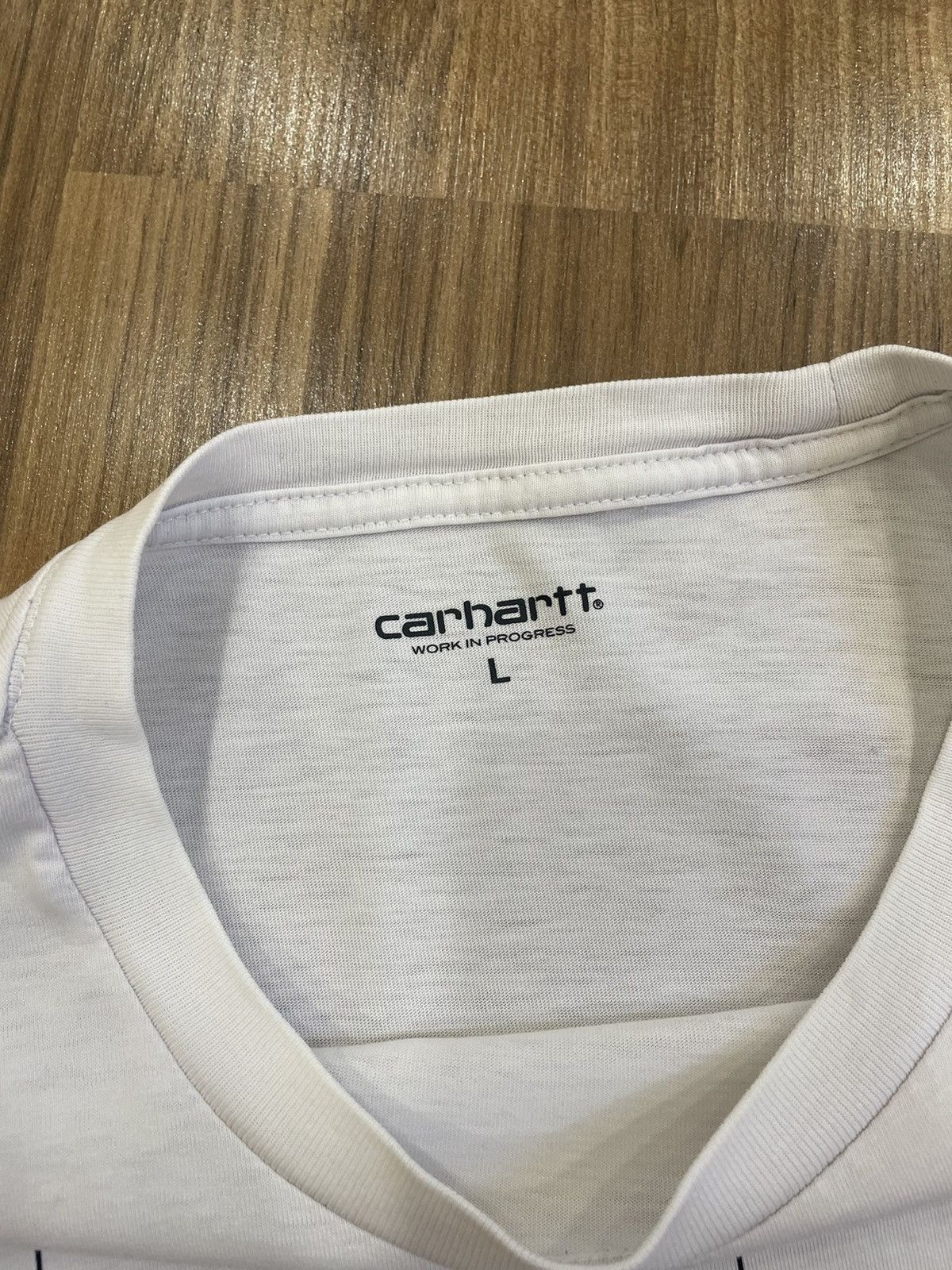 Carhartt Luxury Carhartt T-shirts Vintage Big Logo Carhartt Work In Size US L / EU 52-54 / 3 - 10 Thumbnail