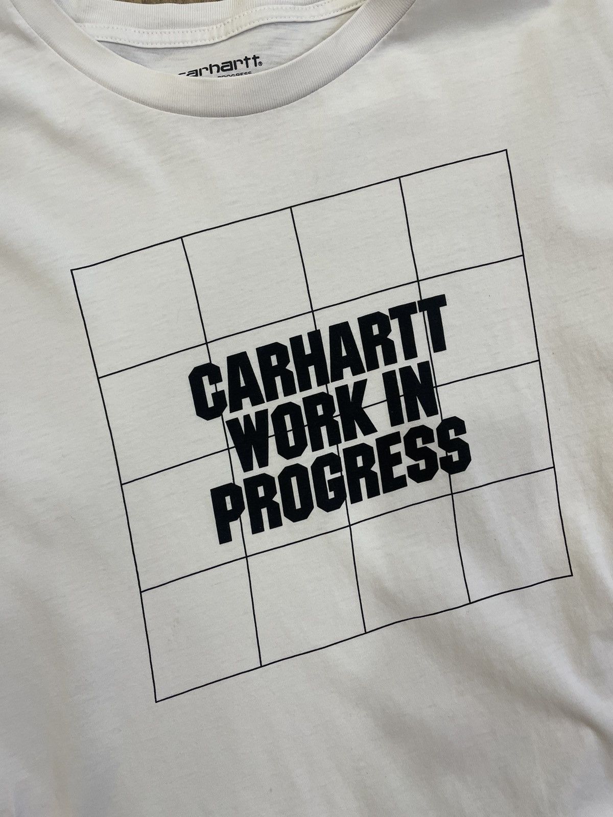Carhartt Luxury Carhartt T-shirts Vintage Big Logo Carhartt Work In Size US L / EU 52-54 / 3 - 5 Thumbnail