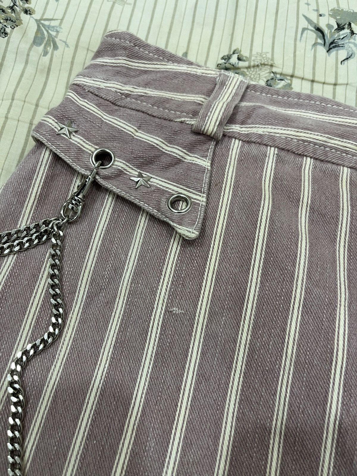 Japanese Brand (Pppp). ALGON QUINS CHAIN PUNK SKIRTS Size 28" / US 6 / IT 42 - 7 Thumbnail