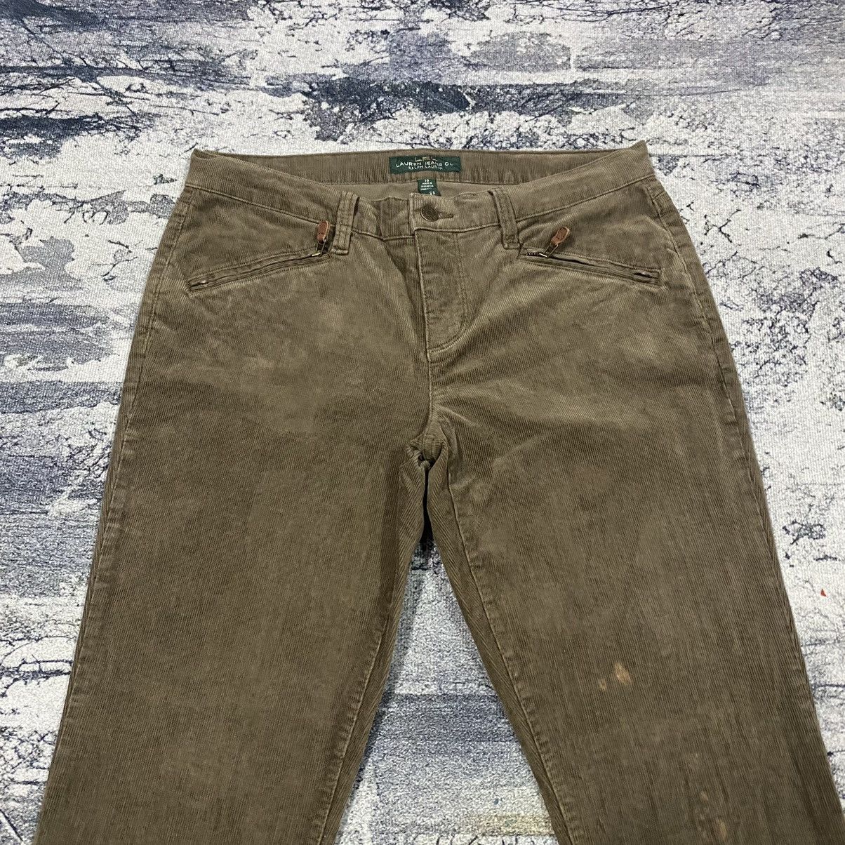 Ralph Lauren × Vintage Vintage Lrl Polo Ralph Lauren Faded Bleach Corduroy Pants Size US 34 / EU 50 - 2 Thumbnail