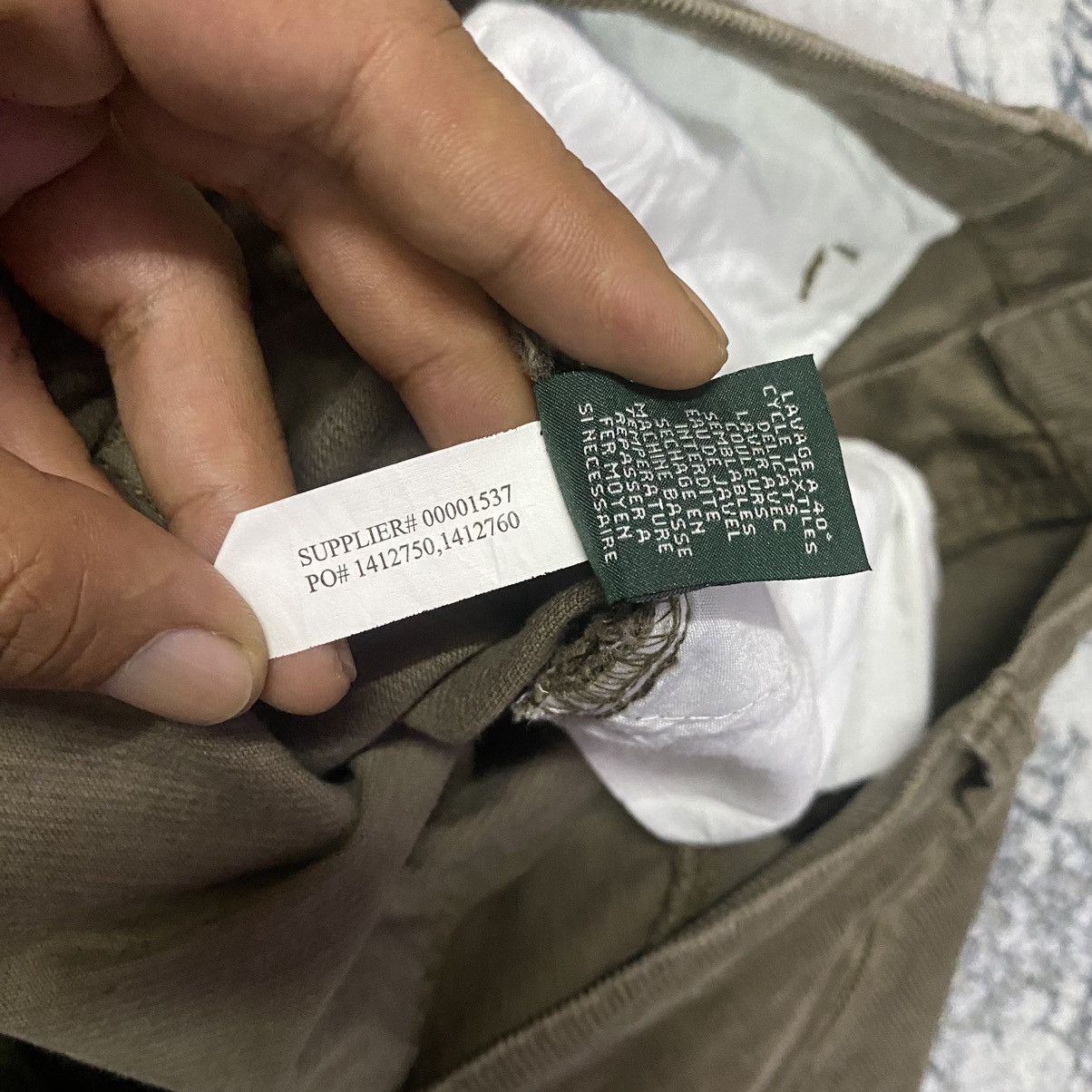 Ralph Lauren × Vintage Vintage Lrl Polo Ralph Lauren Faded Bleach Corduroy Pants Size US 34 / EU 50 - 15 Thumbnail