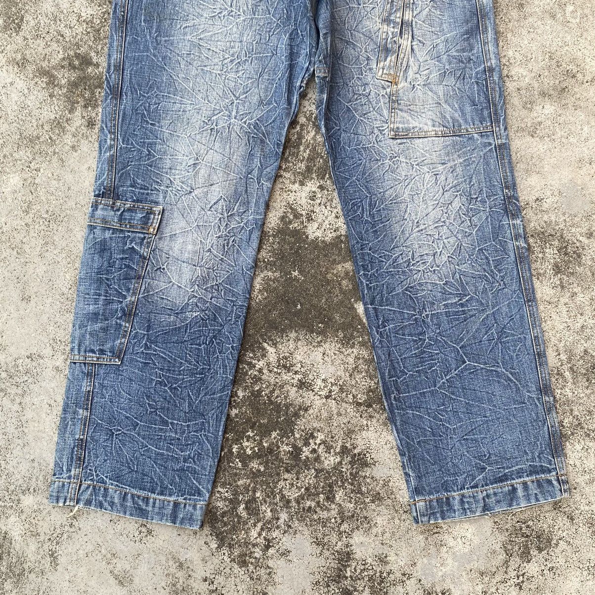 Jean × Vintage × Woolrich Woolen Mills Vintage Woolrich Lightning Baggy Denim Jeans Size US 34 / EU 50 - 5 Thumbnail