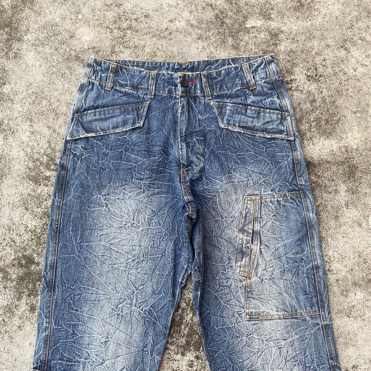 Jean × Vintage × Woolrich Woolen Mills Vintage Woolrich Lightning Baggy Denim Jeans Size US 34 / EU 50 - 4 Thumbnail