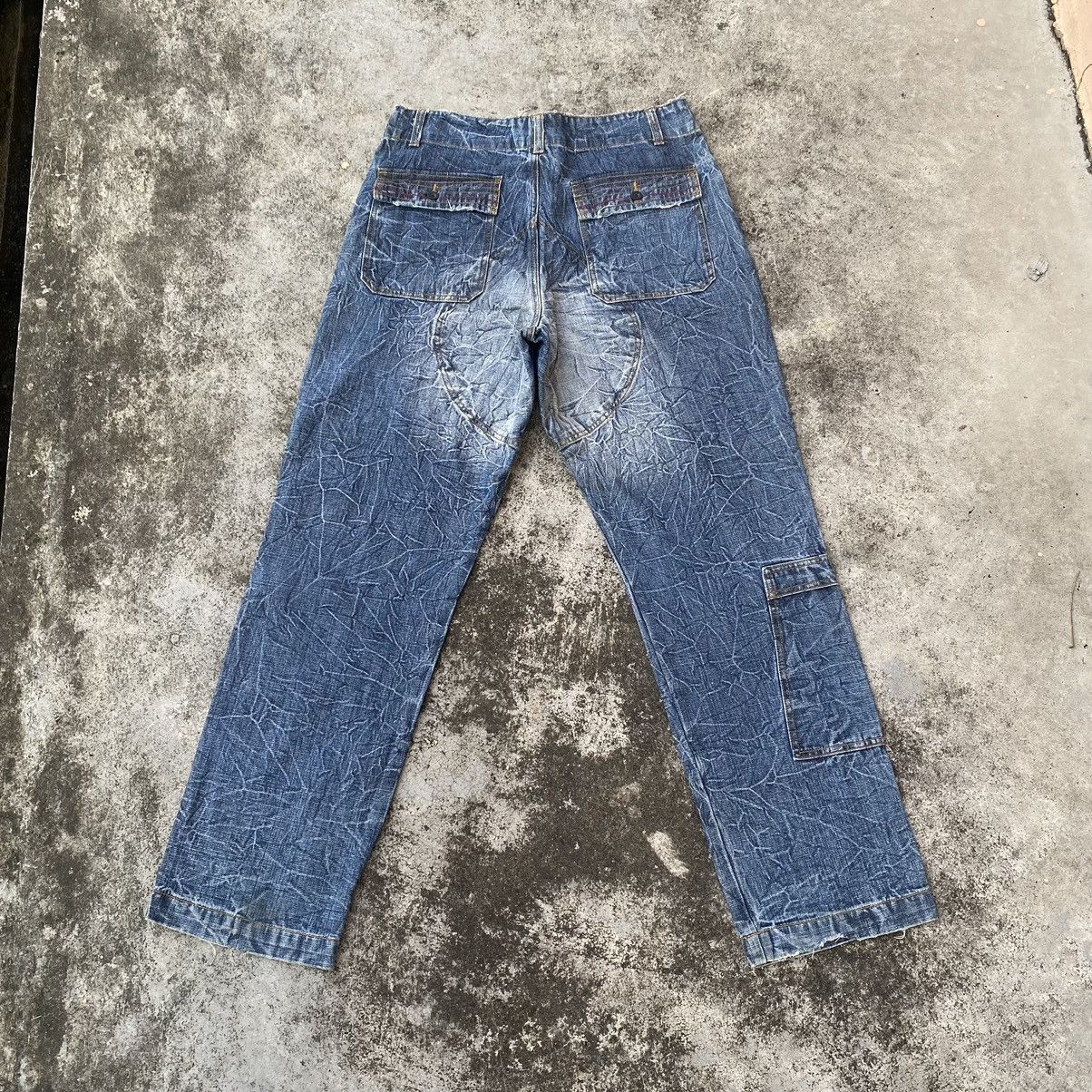 Jean × Vintage × Woolrich Woolen Mills Vintage Woolrich Lightning Baggy Denim Jeans Size US 34 / EU 50 - 2 Thumbnail