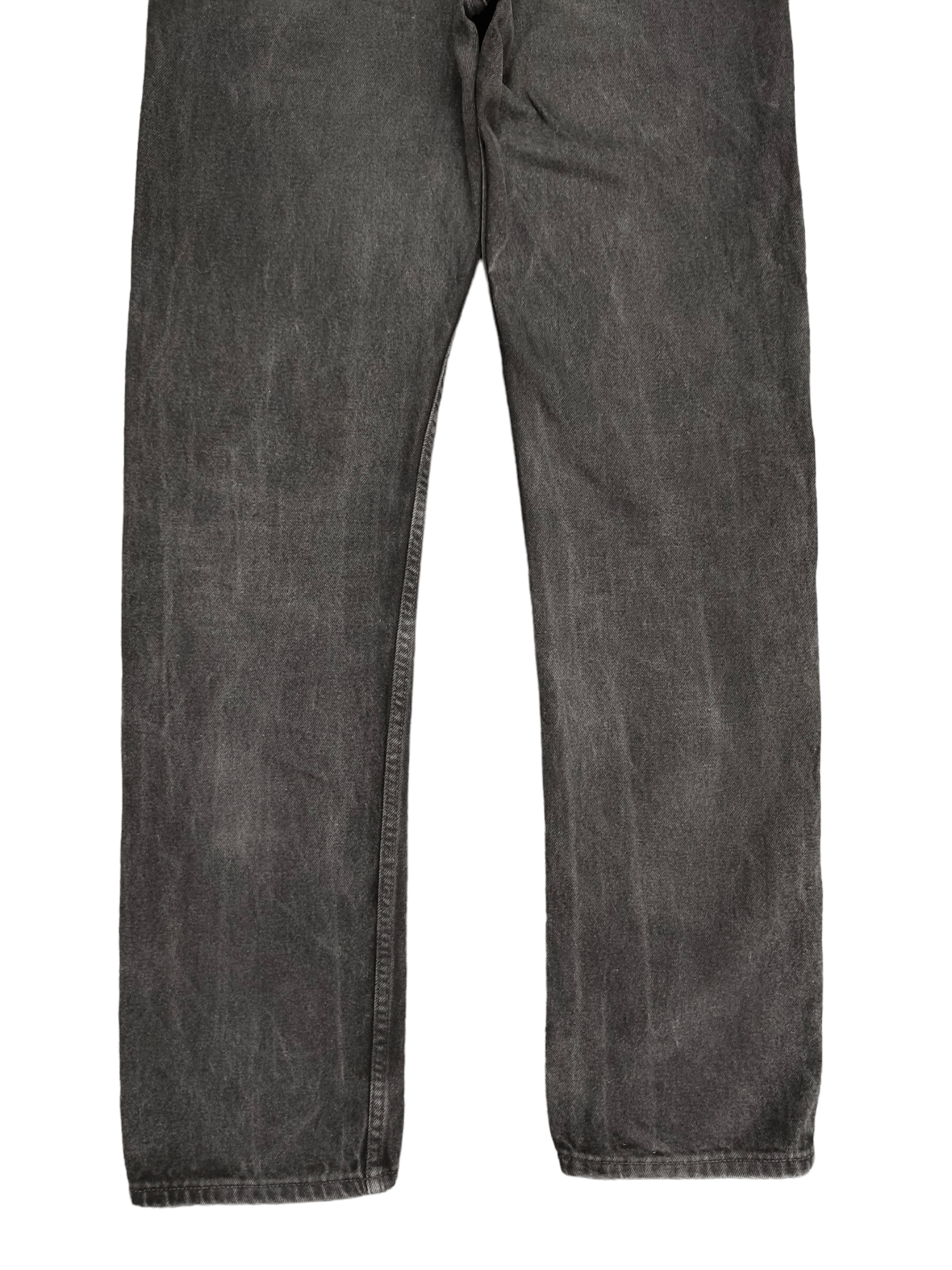 Levi's Vintage Levis 505 Super Black Jeans Regular Fit Straight Leg Size US 31 - 12 Thumbnail