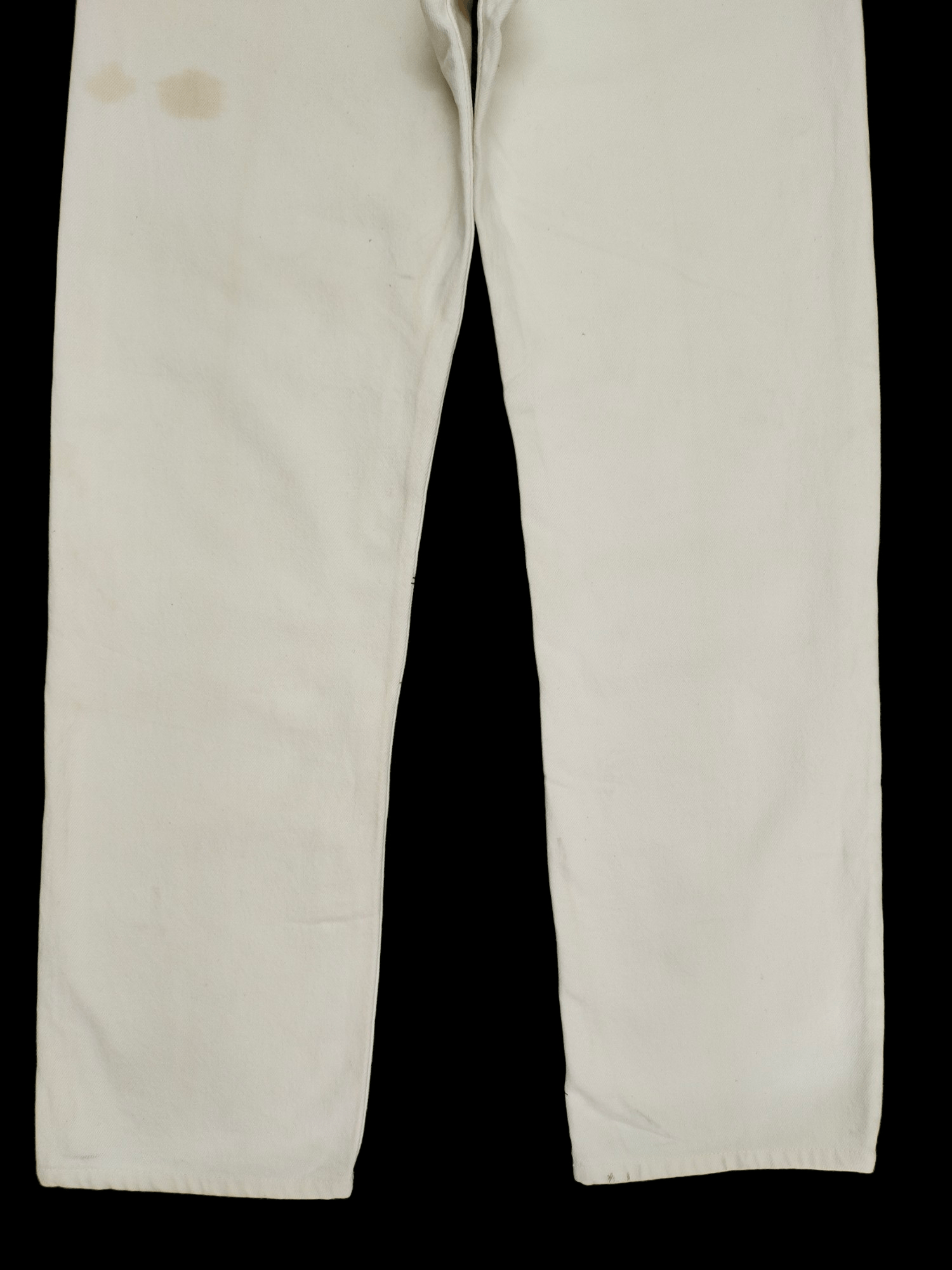Kazuyuki Kumagai Attachment Vintage 80s Levis 501 White Made In USA Denim Jeans Size US 30 / EU 46 - 12 Thumbnail