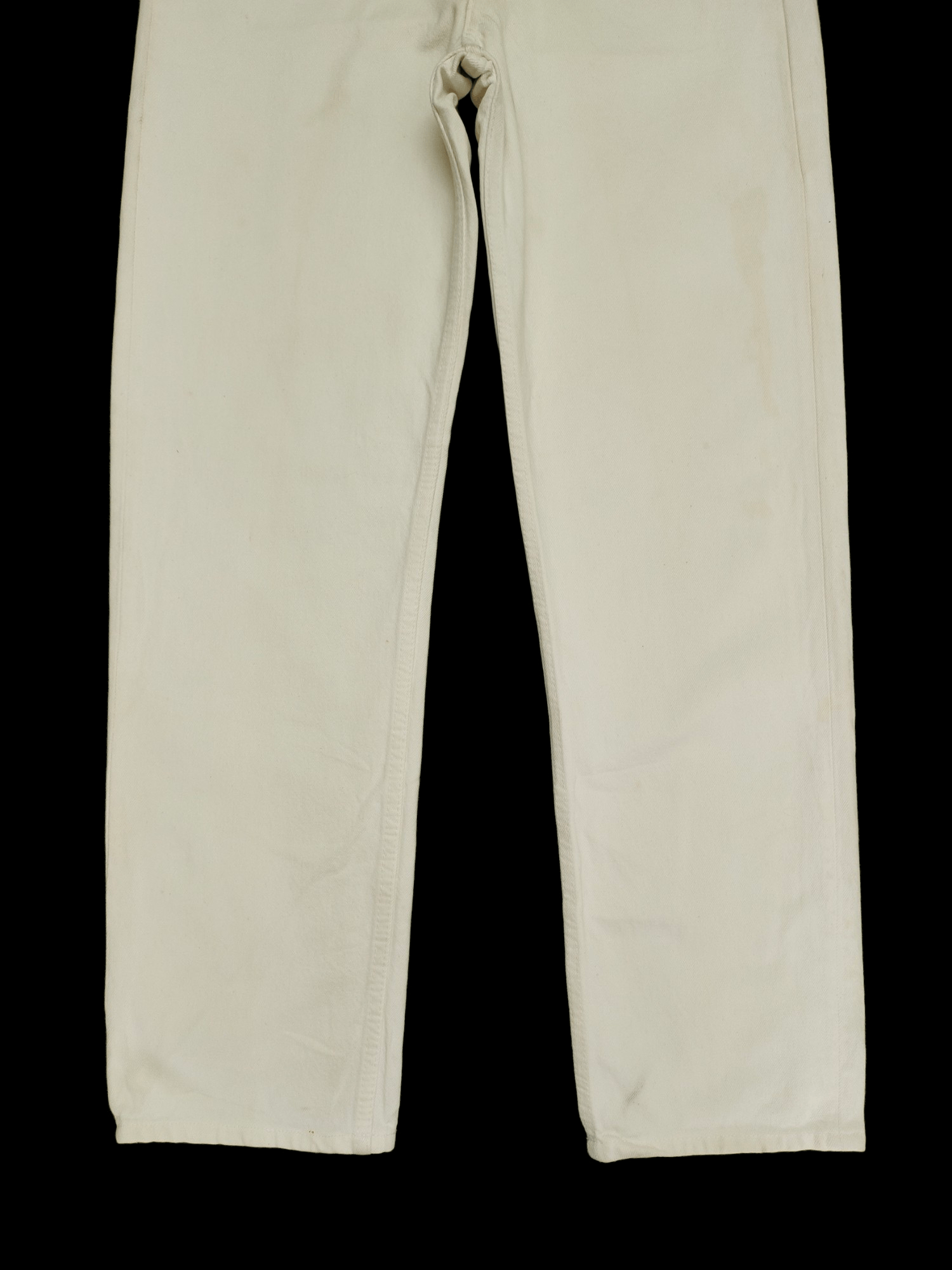 Kazuyuki Kumagai Attachment Vintage 80s Levis 501 White Made In USA Denim Jeans Size US 30 / EU 46 - 5 Thumbnail