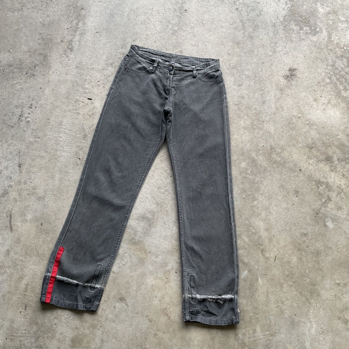 Faded Glory × Vintage Vintage Mc Donald Faded Workwear Trousers Casual Pants Size US 29 - 2 Thumbnail