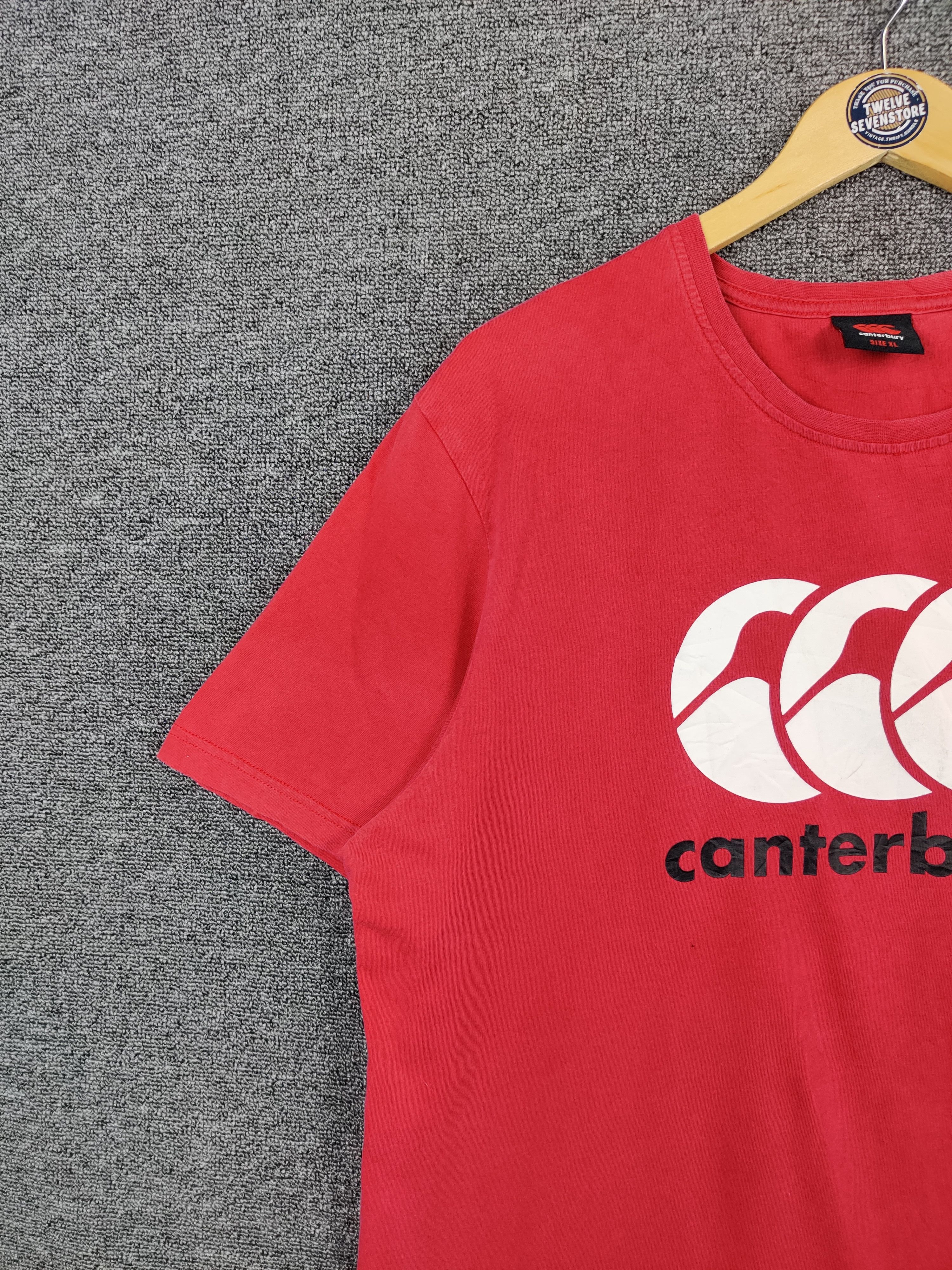 Canterbury of New Zealand Vintage Canterbury Big Logo Tee Tshirt Size US XL / EU 56 / 4 - 5 Thumbnail