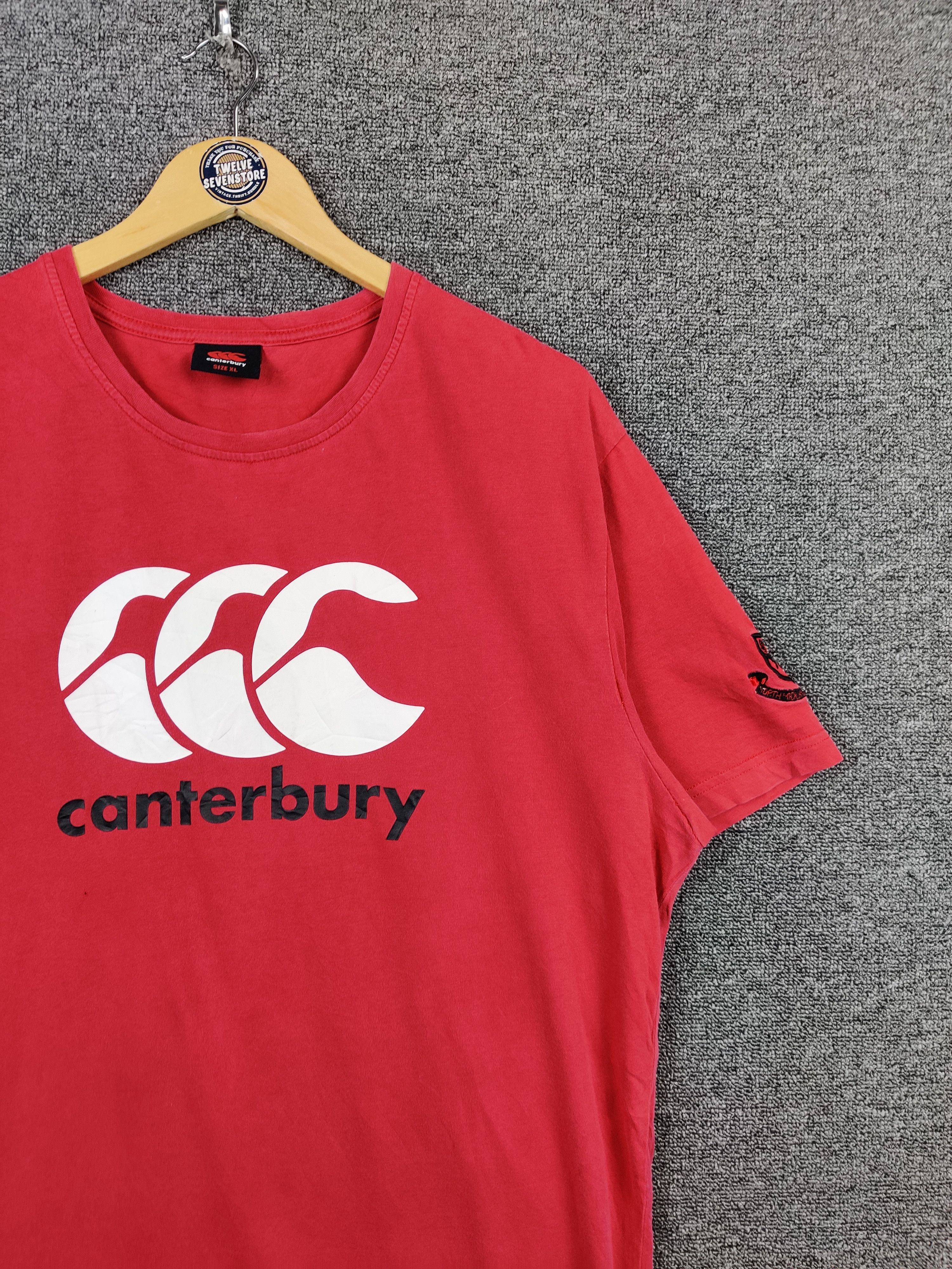Canterbury of New Zealand Vintage Canterbury Big Logo Tee Tshirt Size US XL / EU 56 / 4 - 3 Thumbnail