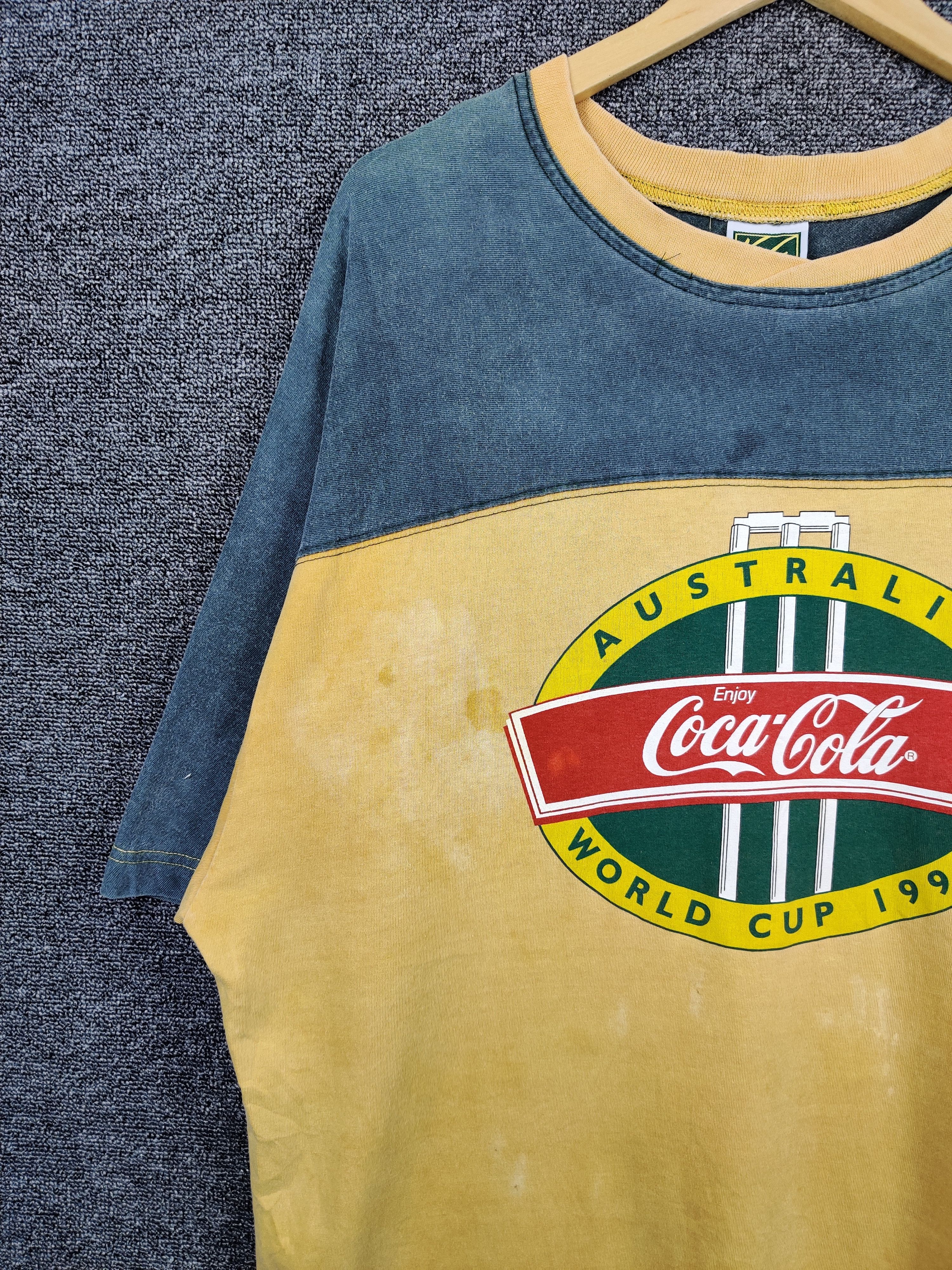 Coca Cola Vintage Coca Cola Rugby World Cup 1996 Tee Tshirt Size US XXL / EU 58 / 5 - 6 Thumbnail