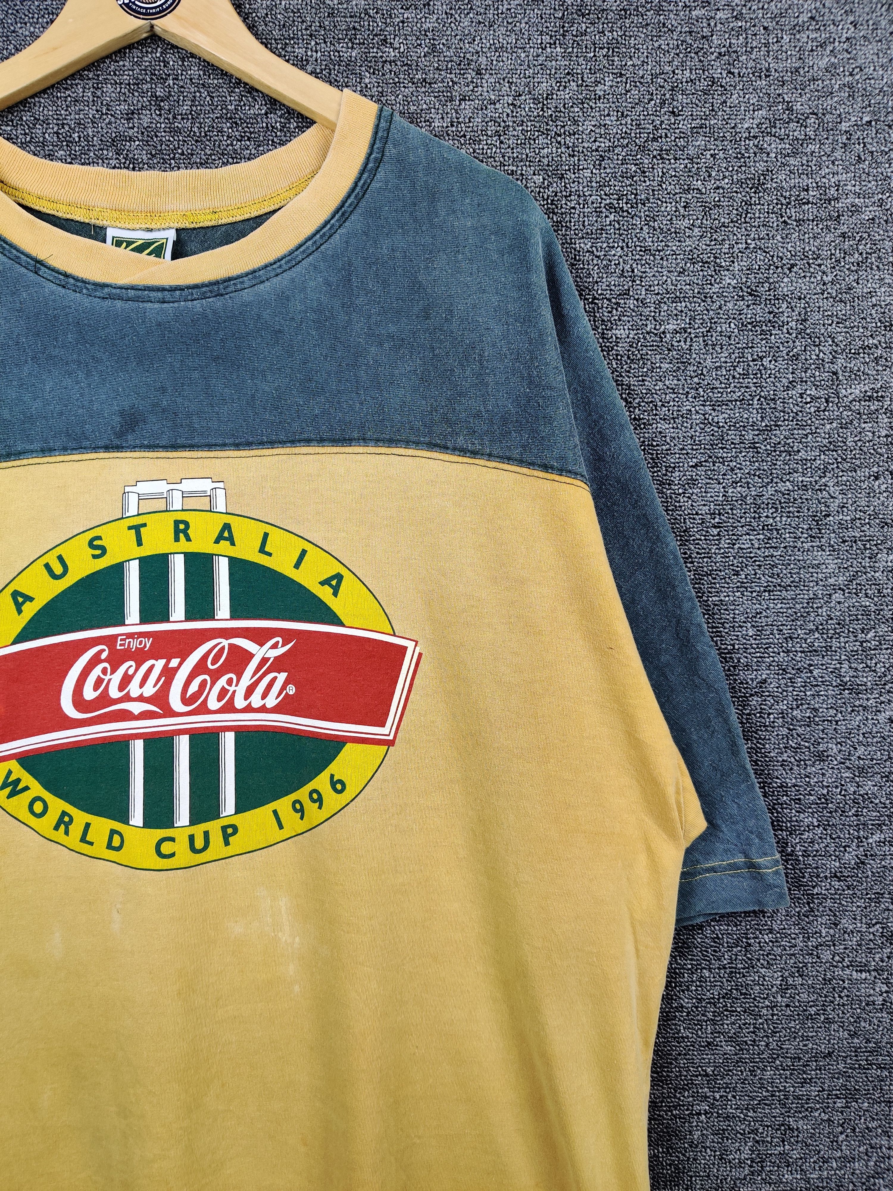 Coca Cola Vintage Coca Cola Rugby World Cup 1996 Tee Tshirt Size US XXL / EU 58 / 5 - 3 Thumbnail