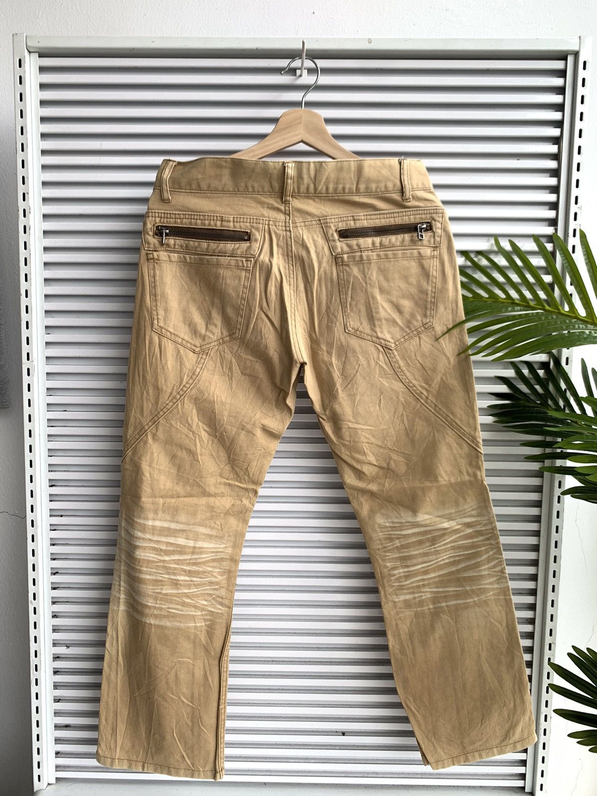 Japanese Brand Semantic Design Multi Pocket Style Denim Jeans Pant Size US 32 / EU 48 - 2 Thumbnail