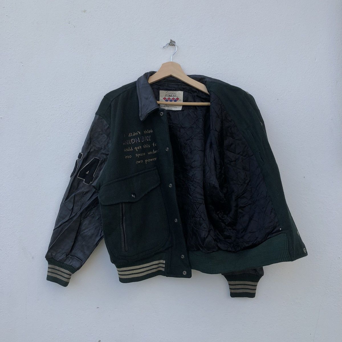 Japanese Brand VINTAGE UBPF PRO FOOTBALL LEAGUE VARSITY JACKET Size US M / EU 48-50 / 2 - 11 Thumbnail