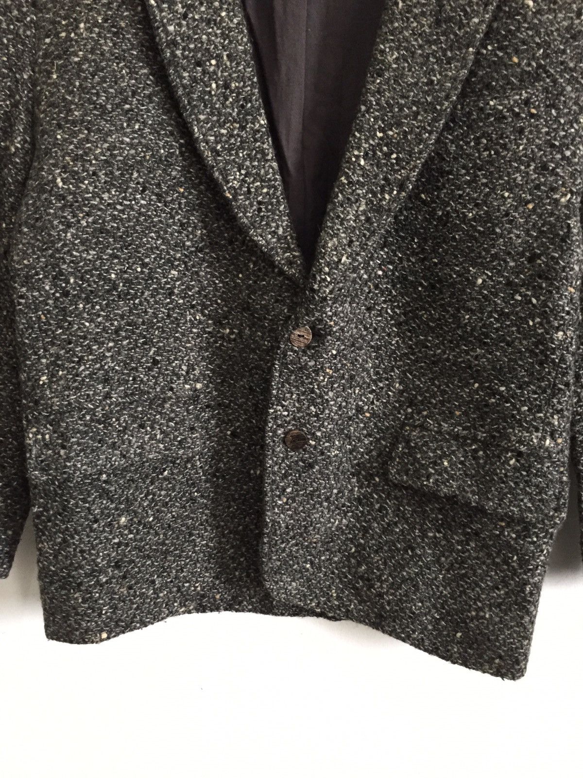 Issey Miyake GRAIL🔥80s Issey Miyake Knitted Sandy Wool Jacket Size US M / EU 48-50 / 2 - 3 Thumbnail