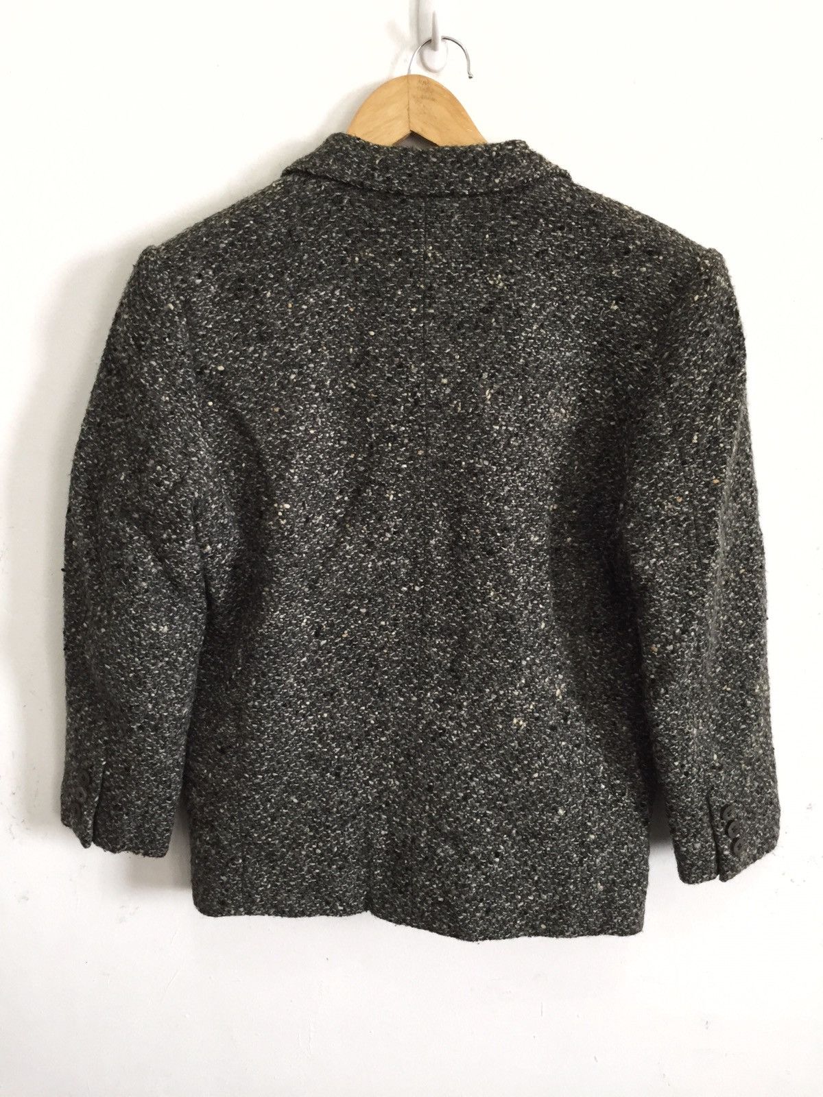 Issey Miyake GRAIL🔥80s Issey Miyake Knitted Sandy Wool Jacket Size US M / EU 48-50 / 2 - 2 Thumbnail