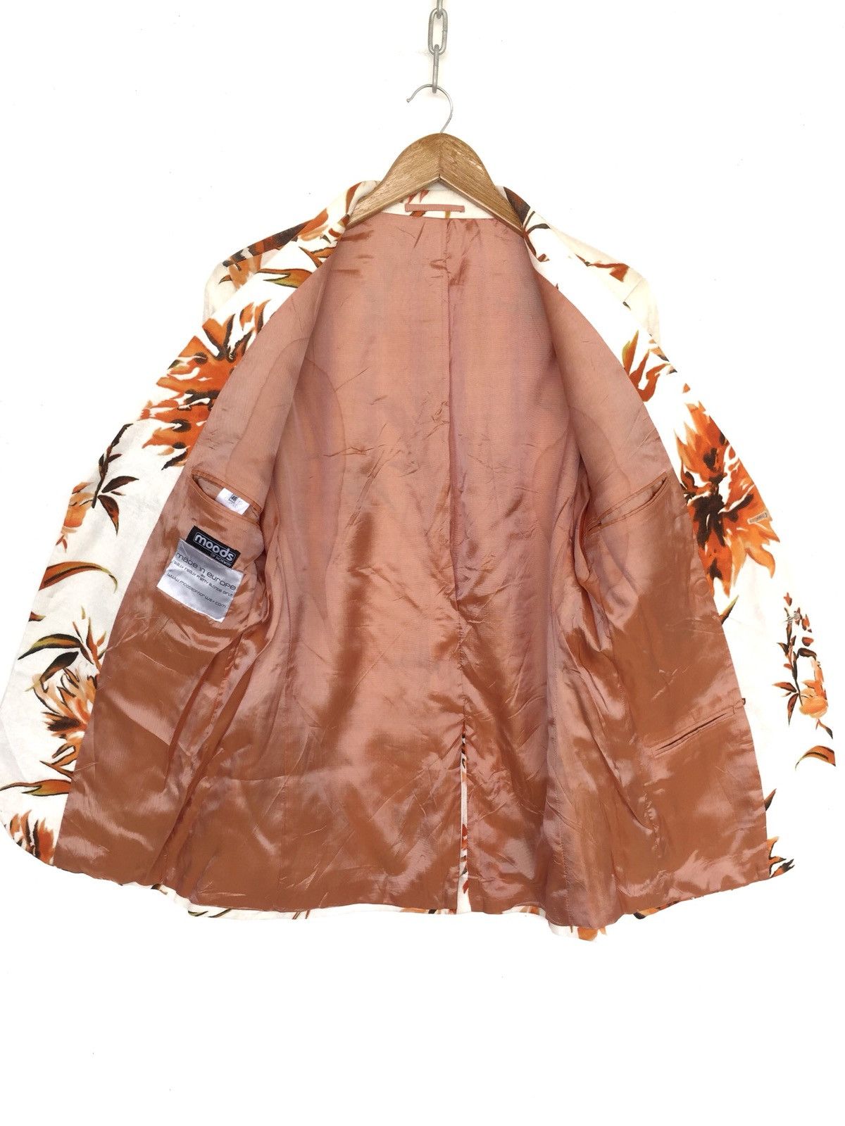 Moods of Norway Moods of Norway Floral Motif Overprinted Jacket Size US M / EU 48-50 / 2 - 6 Thumbnail