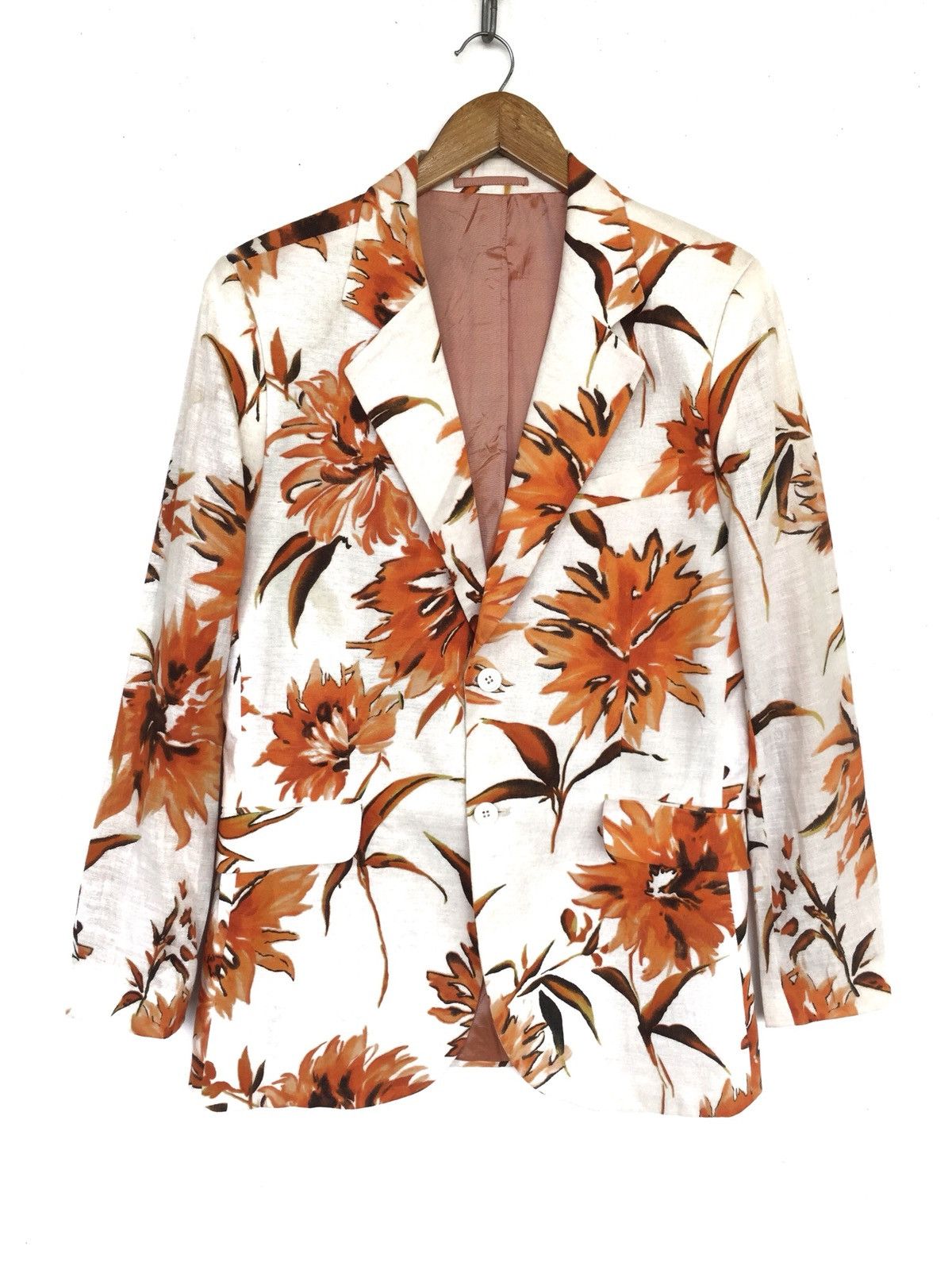 Moods of Norway Moods of Norway Floral Motif Overprinted Jacket Size US M / EU 48-50 / 2 - 1 Thumbnail