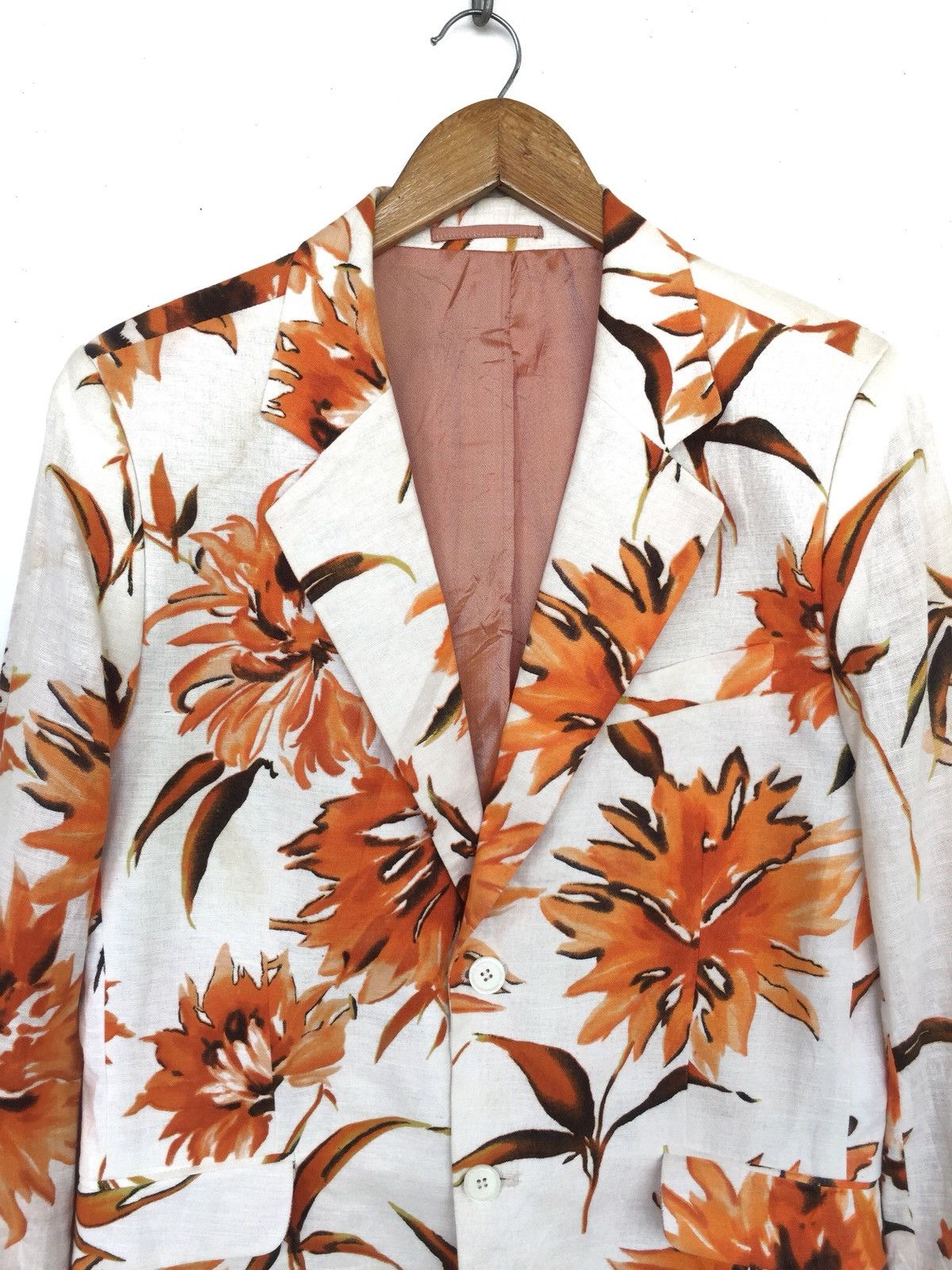 Moods of Norway Moods of Norway Floral Motif Overprinted Jacket Size US M / EU 48-50 / 2 - 2 Thumbnail