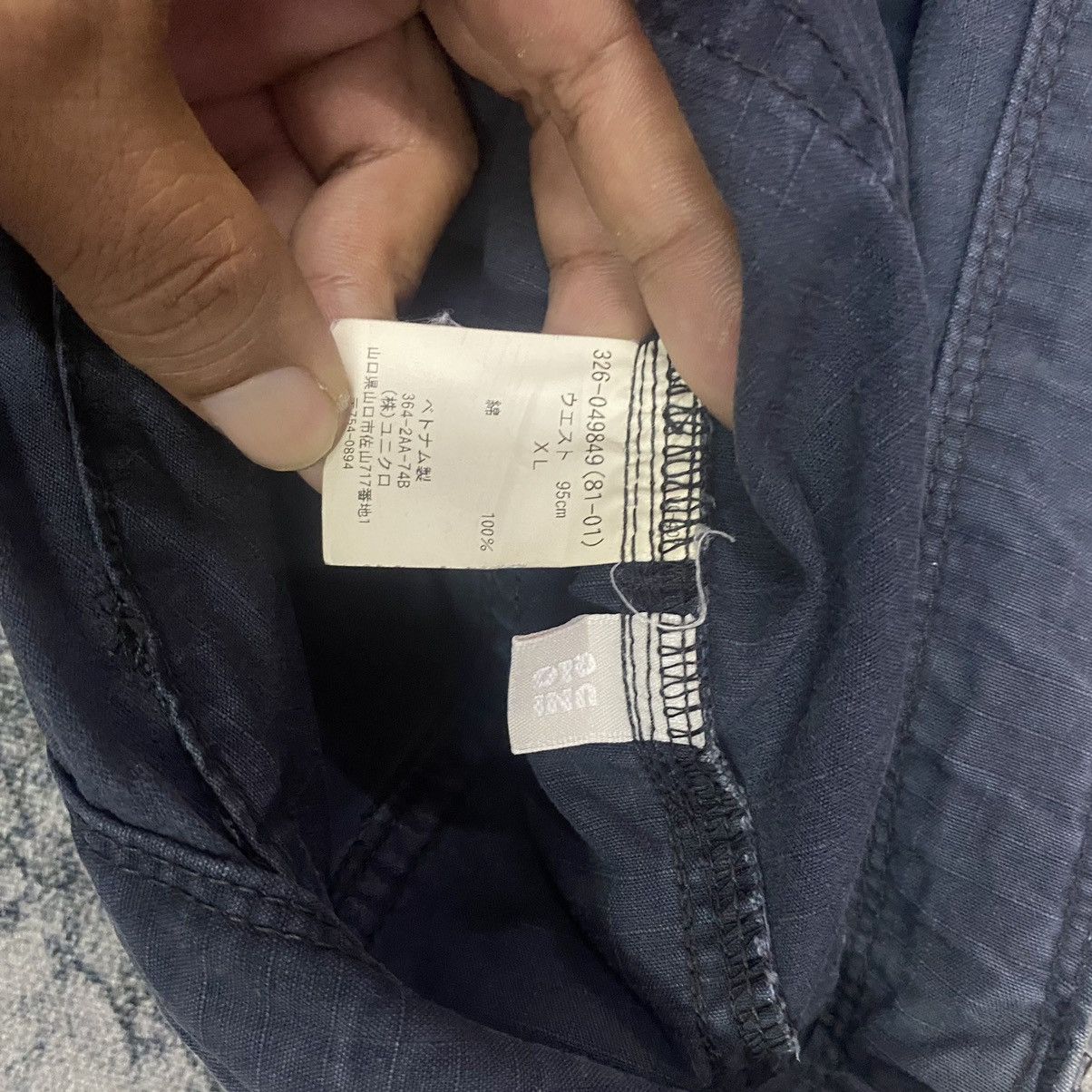 If Six Was Nine × Japanese Brand × Vintage Vintage OG Japanese Uniqlo Big Pocket Distressed Cargo Pant Size US 38 / EU 54 - 7 Thumbnail
